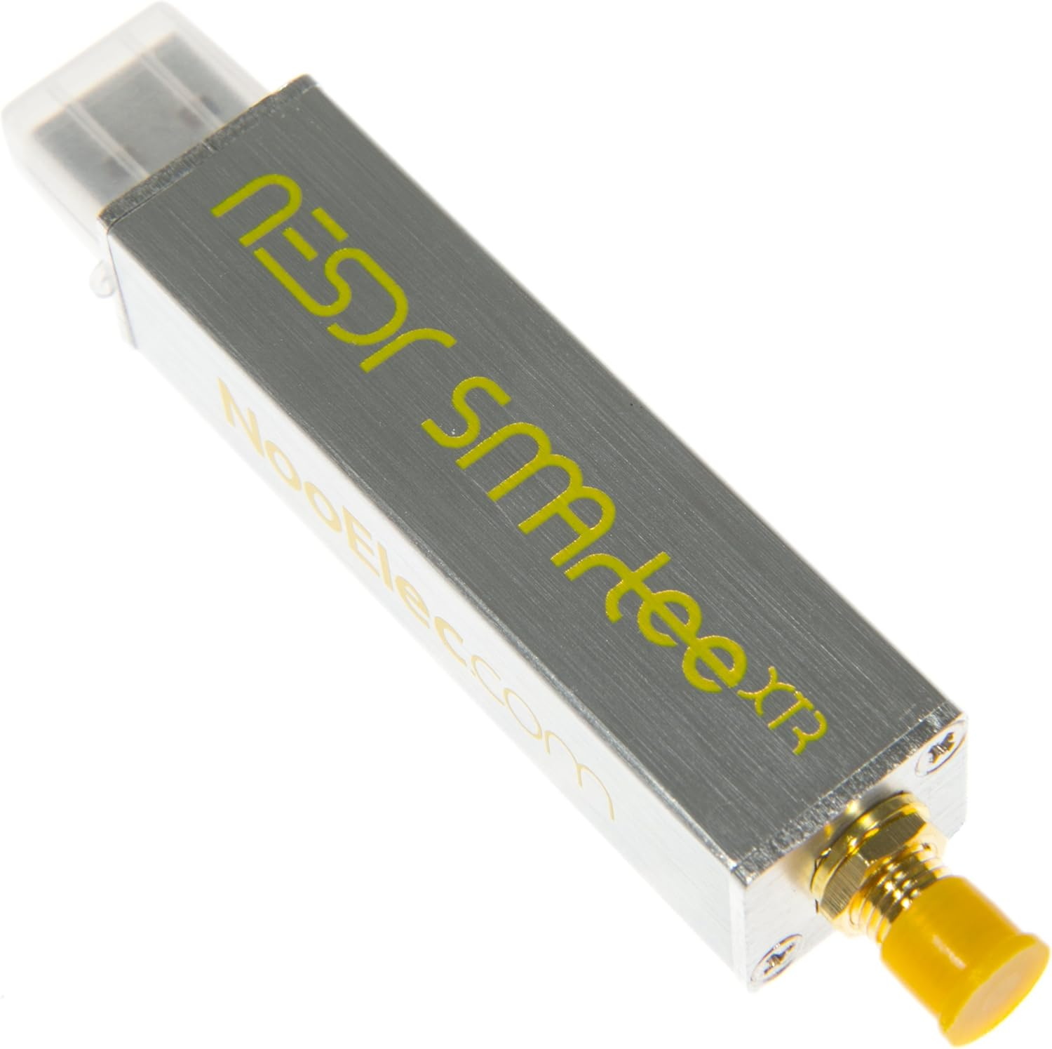 NESDR Smartee XTR SDR - Premium RTL-SDR W/Extended Tuning Range, Aluminum Enclosure, Bias Tee, 0.5PPM TCXO, SMA Input. RTL2832U