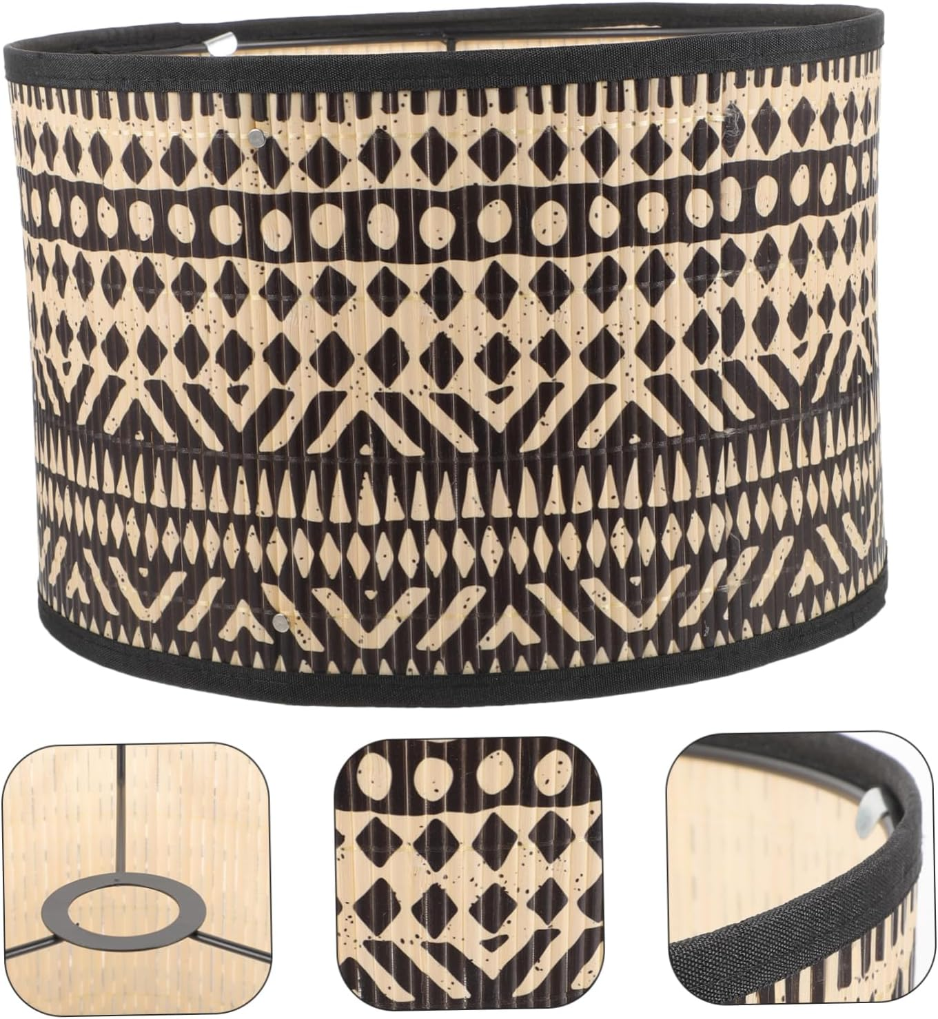 Pendant Lamp Shade Hanging Lamp Shades Barrel Lamp Shades Modern Lamp Shade Pendant Light Shades Only Bamboo Lamp Shade Lamp Replacement Parts Woven Lamp Shade Lamp Shades/605 image number 2