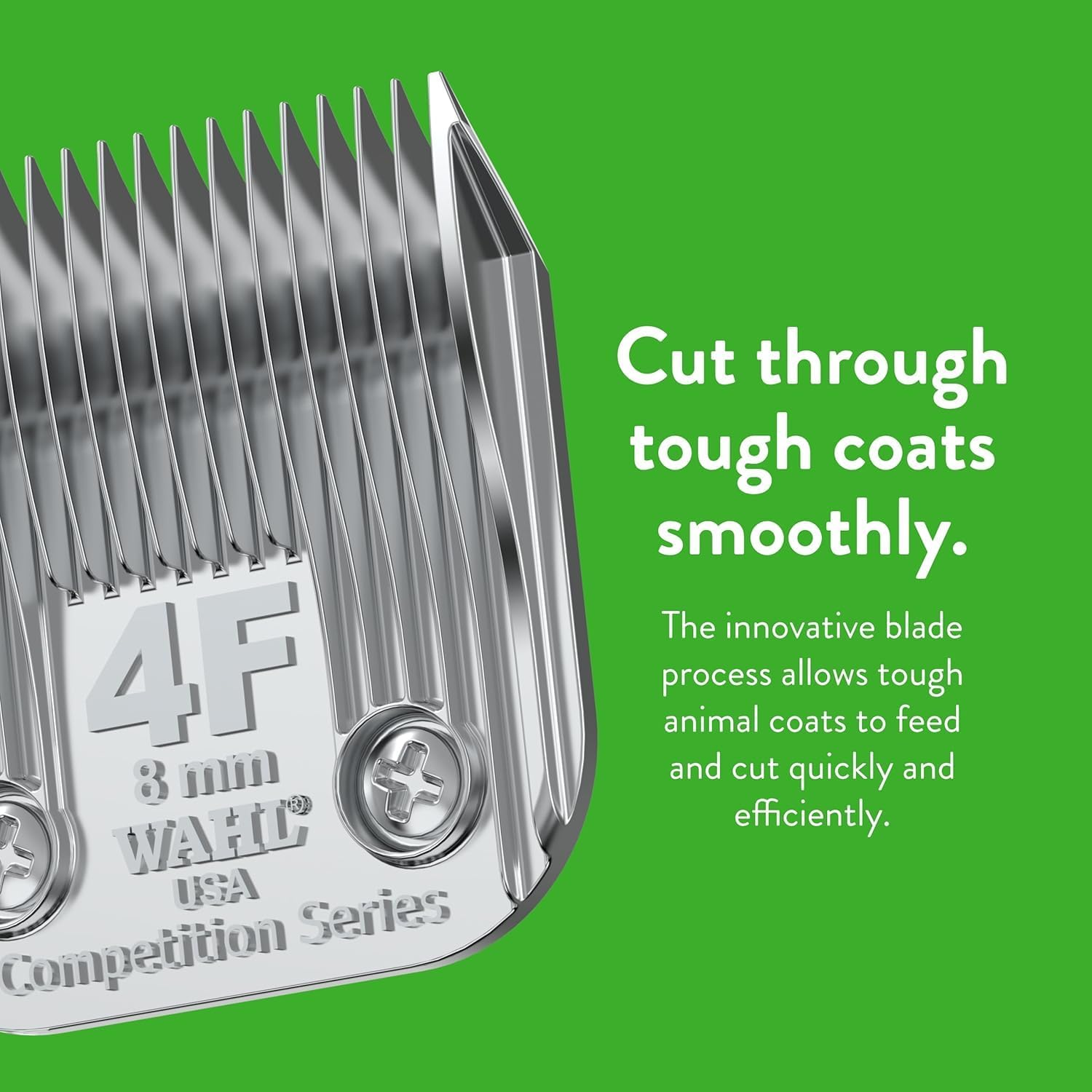 WAHL Professional Animal 4F Full Competition Blade 5/16" 2375-100, Steel image number 3