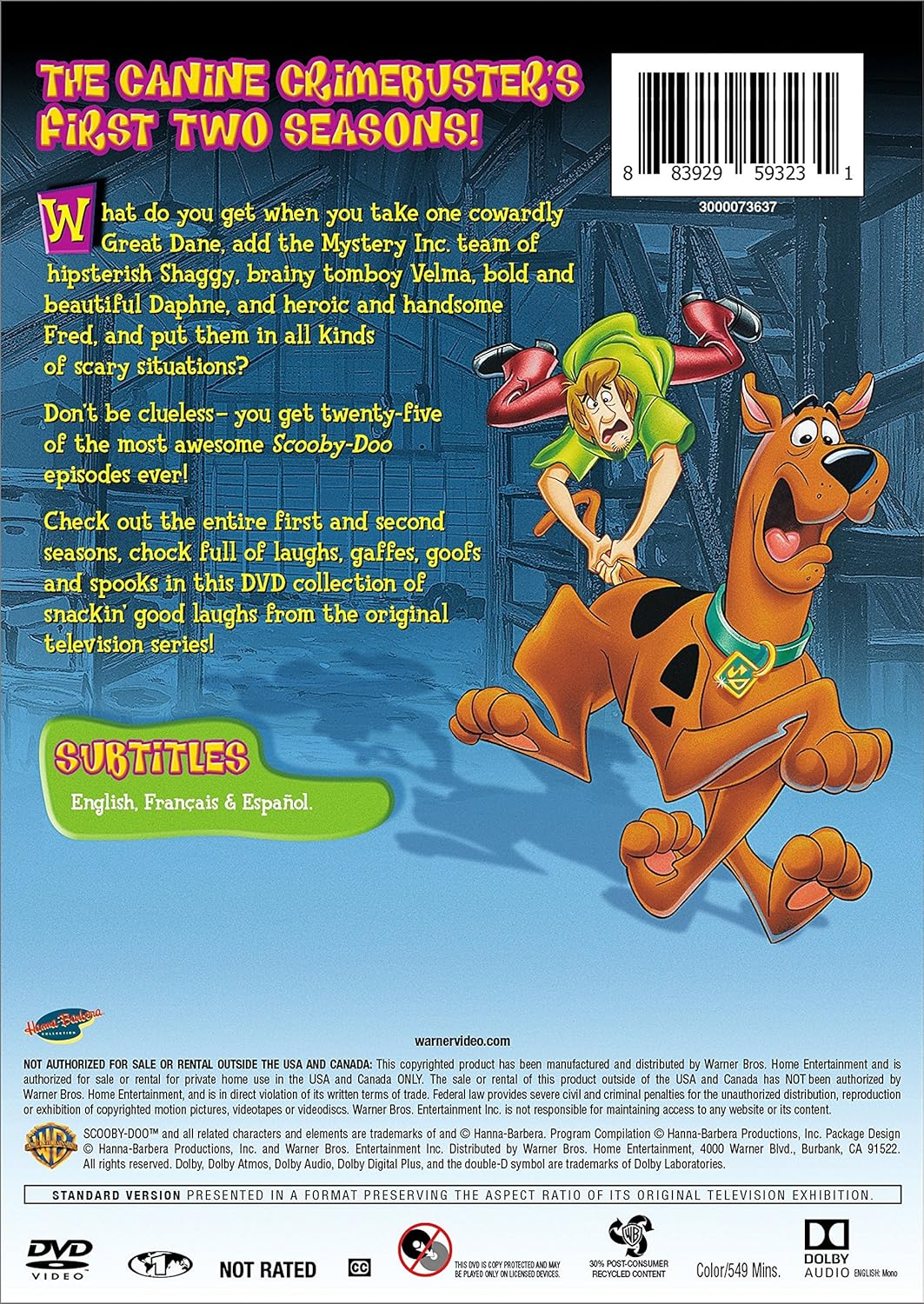 Scooby-Doo Where Are You? Seasons One & Two image number 1