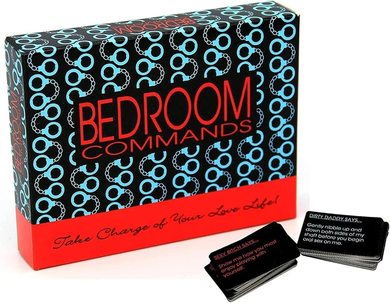 Bedroom Commands Card Game for Couples & Valentines, Sex Game for Adult with 108 Cards