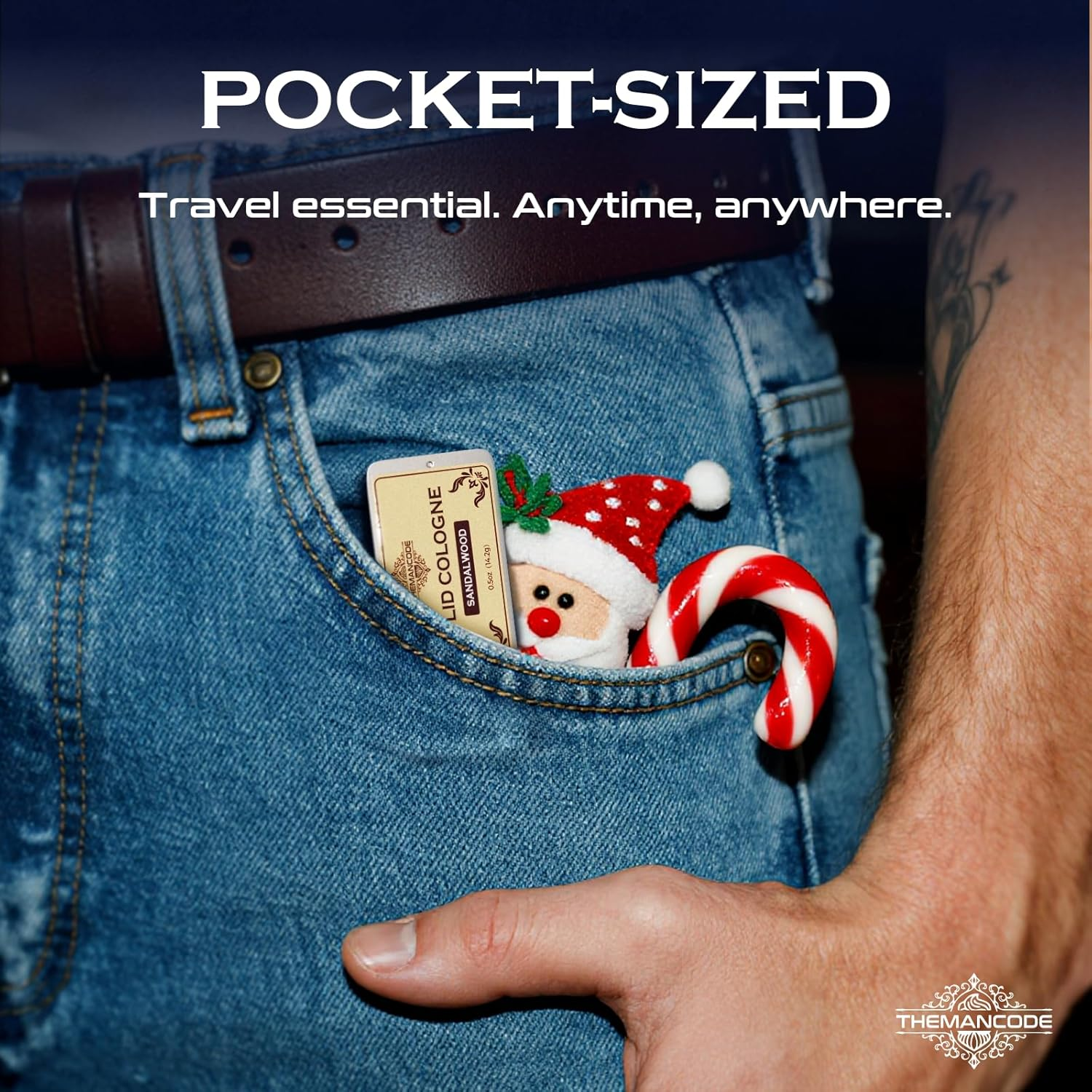 THEMANCODE Solid Mens Cologne, Valentines Day Gifts for Him, Gifts for Men on Birthday and Father'S Day, Sandalwood, Vetiver, Cedarwood and Sage Scents, 4 Pack, 14 G image number 4