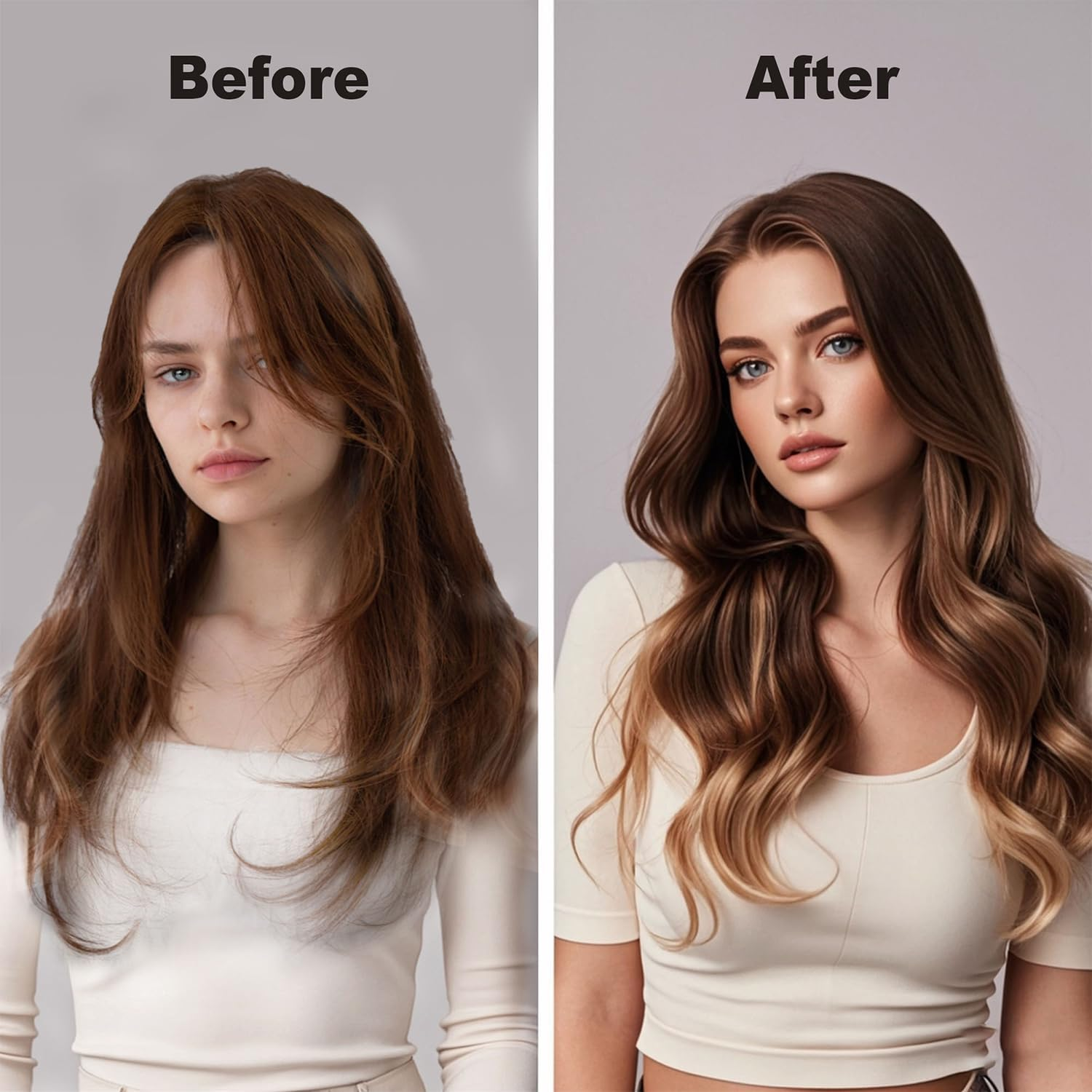 1 X Curl and 1 Piece Hair Cap with 1 X Hair Clip and 2 X Hair Rings, Hairstyle Design Accessories, Hairdressing Salon Accessories, Creative Hair Blocker. image number 3