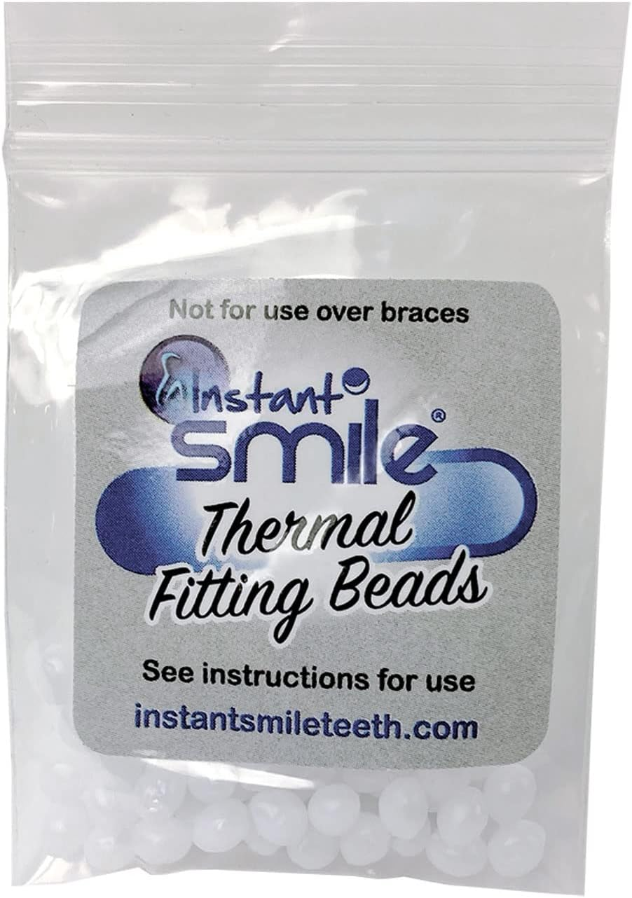 Instant Smile Temporary Tooth Replacement Kit - Natural Shade, with Extra Thermal Fitting Beads image number 2