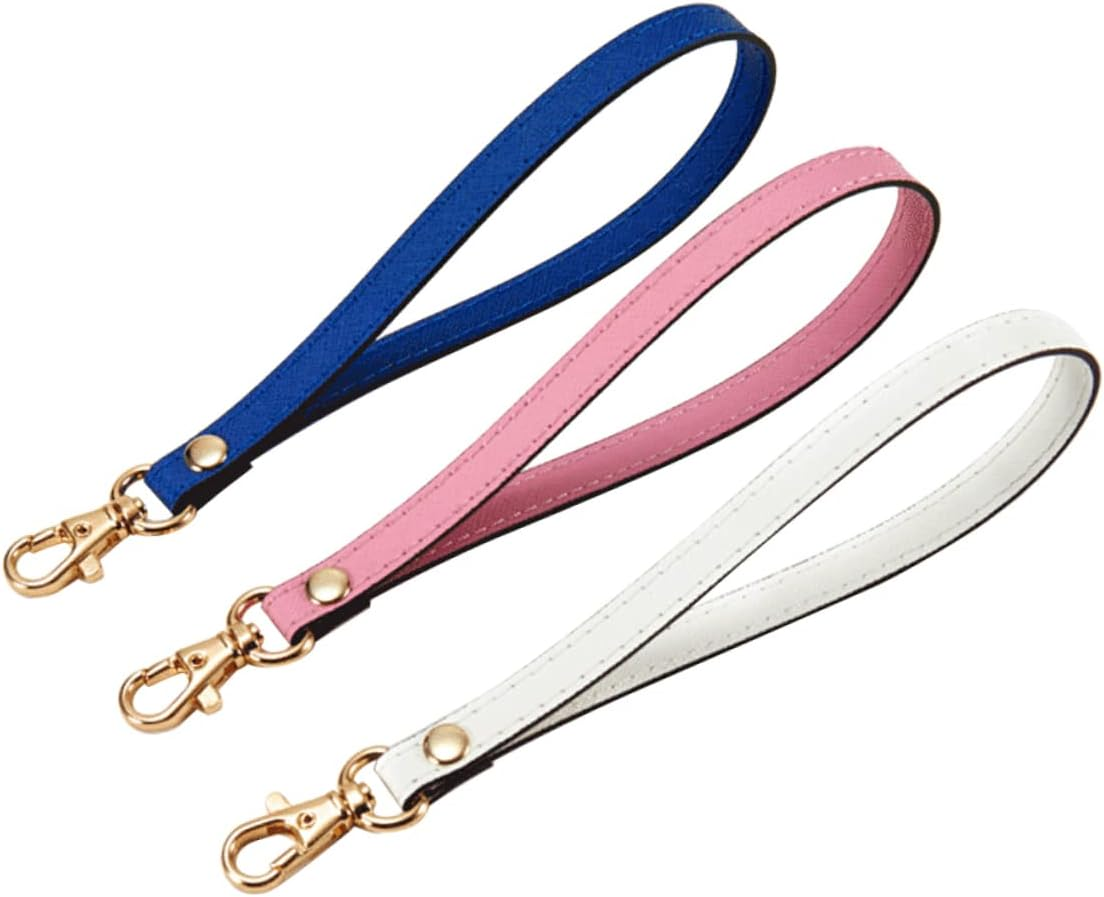 SEWACC Multi-Functional Genuine Buckle Wristlet Bag Strap Wrist Wrap for Keychain Clutch Wristlet image number 2