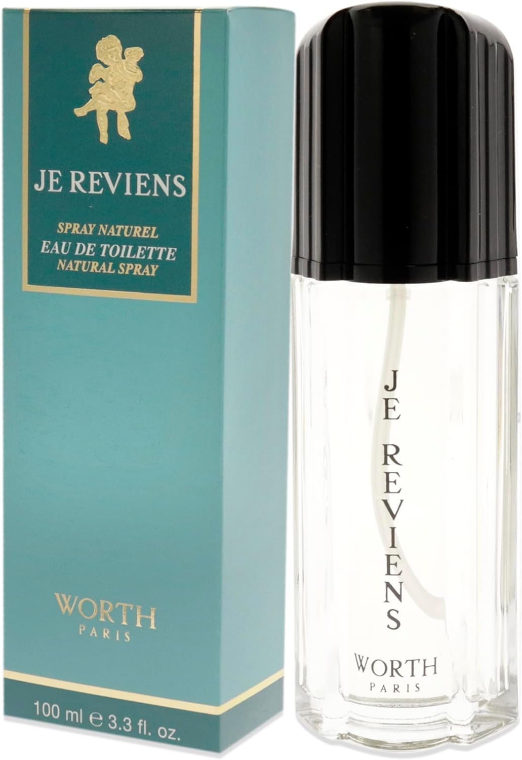 Worth Je Reviens for Women Eau De Toilette Spray, 100Ml, 3.3 Ounces, Multi (117575) image number 2