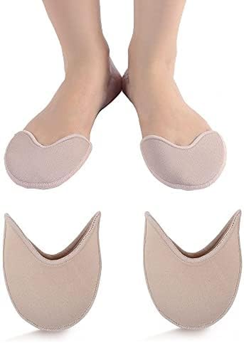 Foot Pads Protect, Toe Pouches Pads, Protect Toe Cover for Heel, Ballet, Point Shoes (Long) image number 5