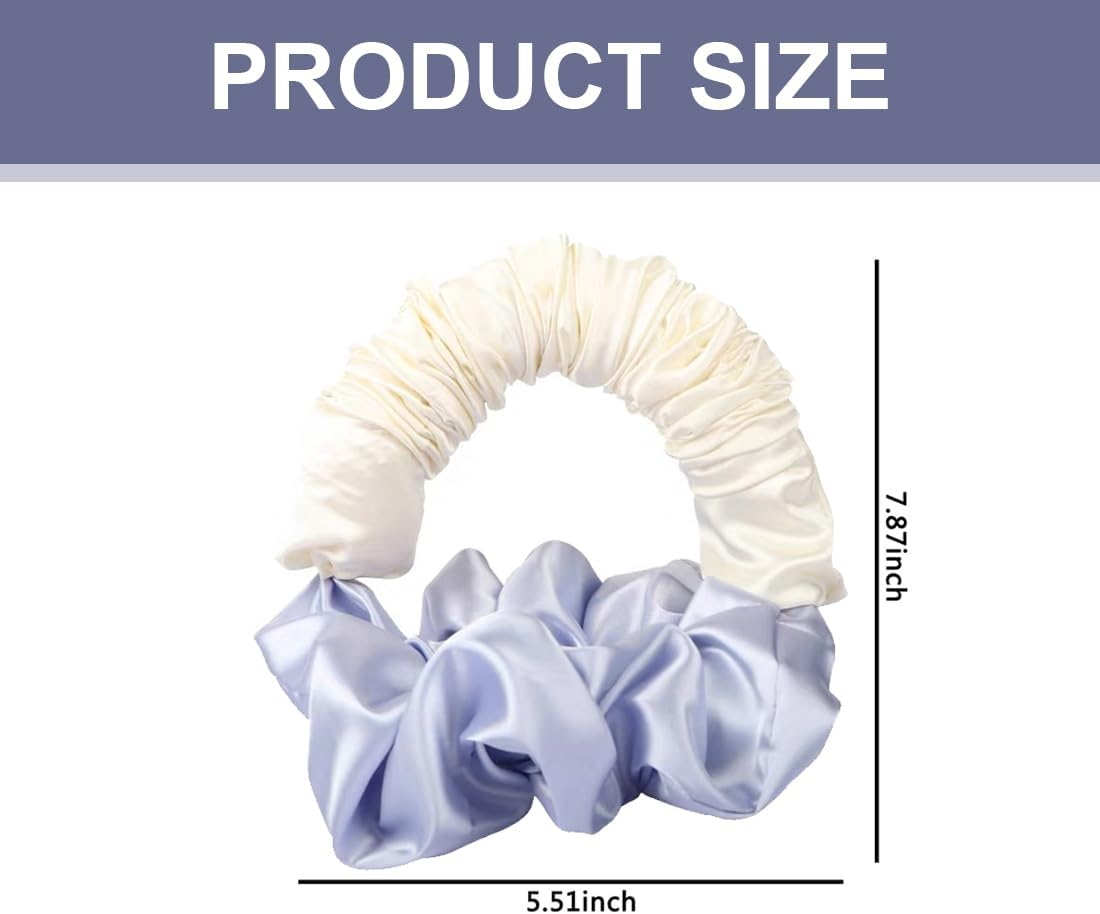 CATOR Heat-Free Hair Curler for Sleeping, No Heat Curls, Hair Band, Soft Sleep Binder, Scrunchie, Silk Curler for Long Hair Overnight Curlers image number 2