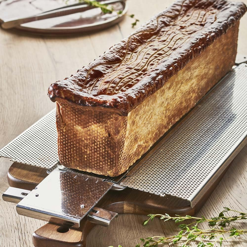 De Buyer Perforated Geoform Folding Loaf Pan - 350X70X75Mm image number 3