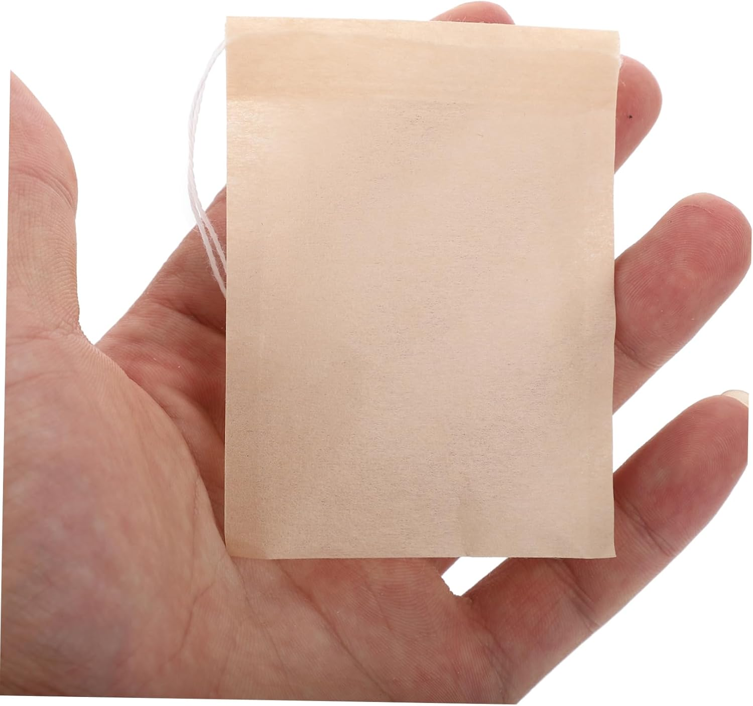 Hoement 100Pcs Organic Tea Bags for Loose Leaf Tea Coffee Strainer Disposable Remove Strong Penetration image number 6