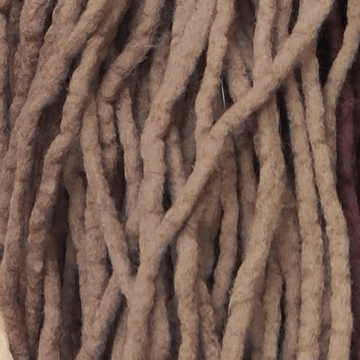Dreads for Braiding - Wool Dreadlocks - Extensions Made of Real Hair (Wool) from Sheep - Natural Product Made of Sheep'S Wool (15 Strands, Toffee)