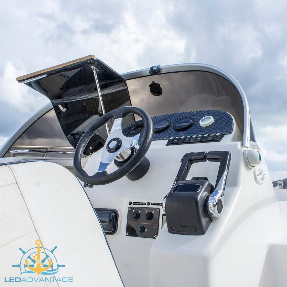 12V Mini Compact Touch Sensor Stepless On/Off + Dimmer Switch (2 Pack) image number 3