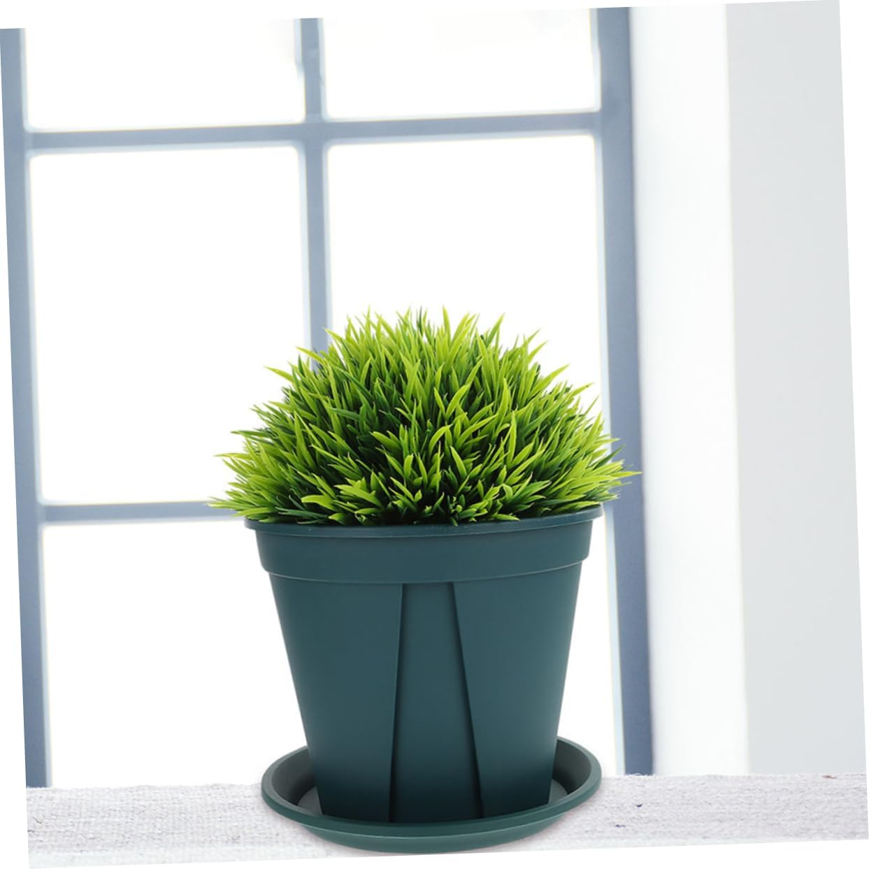 Milisten 10Sets Thickened Air Circulating Orchid Pots with Removable Tray Root Control for for Indoor and Outdoor Gardening image number 5