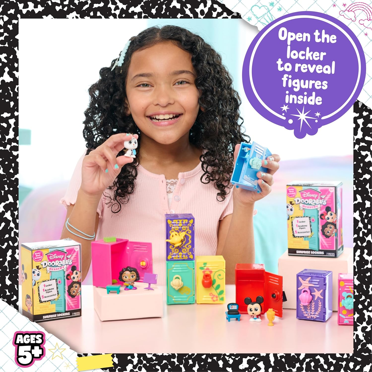 Doorables Academy Surprise Locker 3Pk image number 4