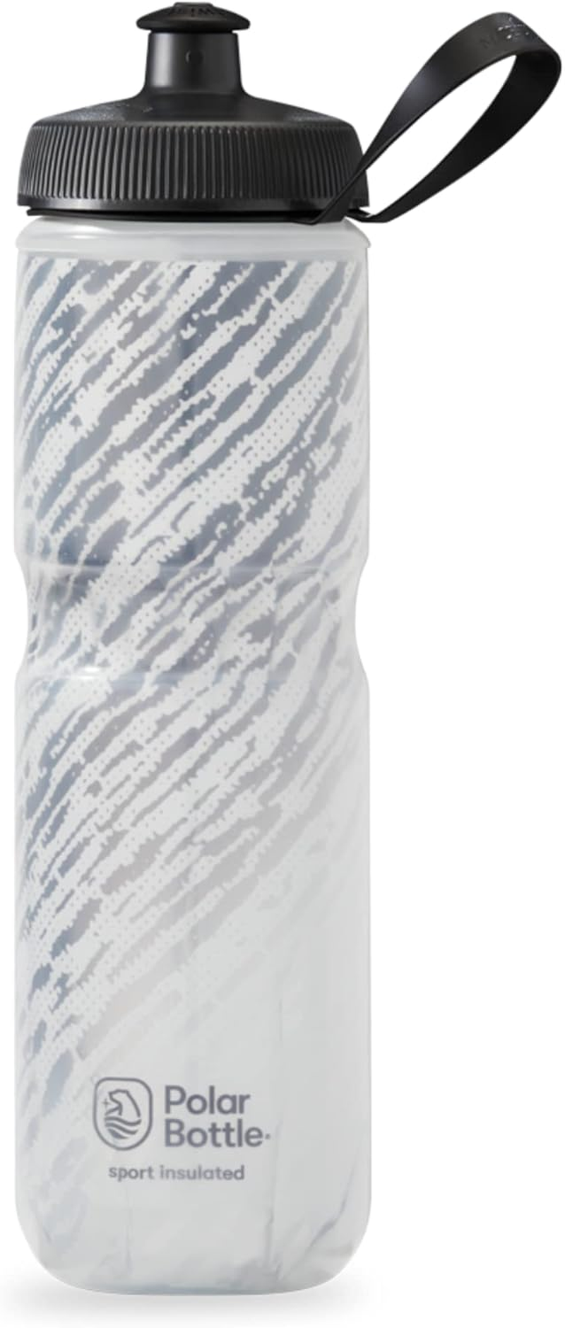 Polar Bottle &ndash; Sport Insulated 20Oz Nimbus, Seaside Blue & Yellow &ndash; Leak Proof Water Bottles Keep Water Cooler 2X Longer than a Regular Reusable Water Bottle