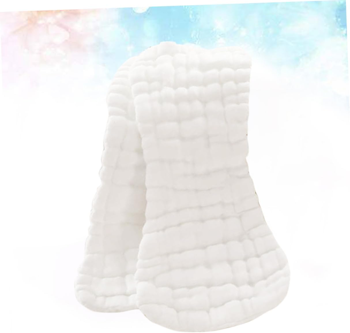 5Pcs Pure Cotton Newborn Diaper Flat Nappies for Toddlers Breathable Absorbent Washable Cotton Nappies image number 6