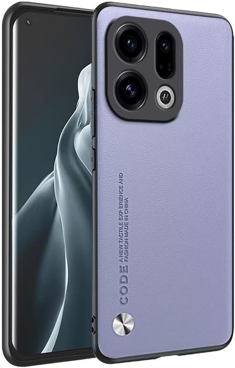 HONLEN Case for Oppo Find X9 (6.59 Inches) Business Phone Case Leather with Back White