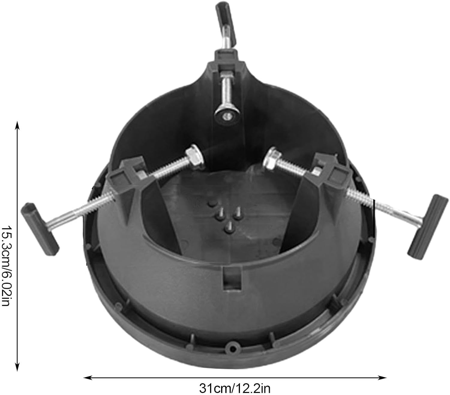 Real Christmas Tree Stand, Live Christmas Tree Stand | Christmas Tree Stand round Christmas Stand for Christmas Tree - Photography Home Supplies Tree Nest Christmas Tree Legs round Christmas image number 6