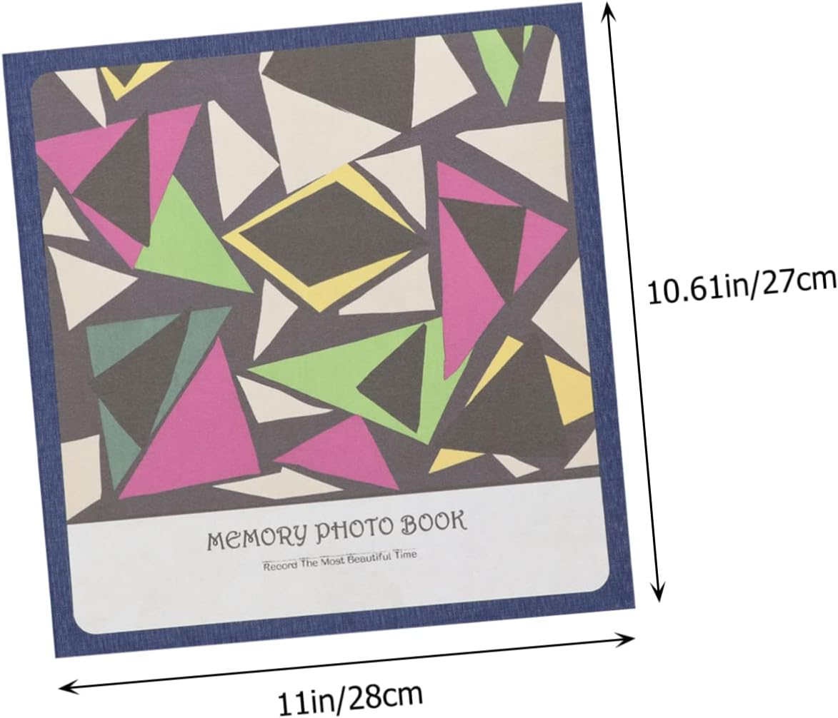 1Pc Retro Photo Album Book Large Capacity Self Adhesive Scrapbook for DIY Memories for Weddings Birthdays and Graduations Handmade with Thick Cardboard image number 1