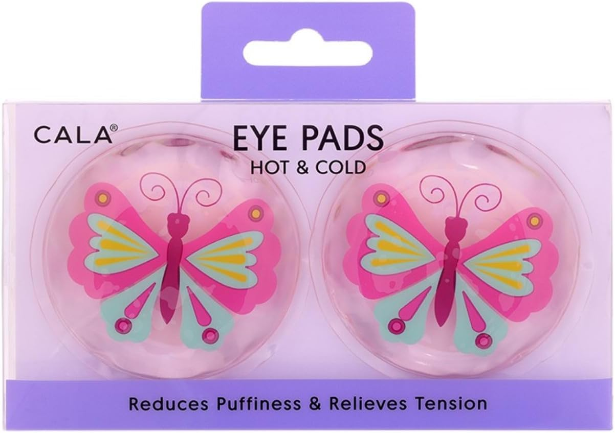 Cala Eye Pads Hot & Cold - Reduces Puffiness & Relieves Tension (Yellow Flower)