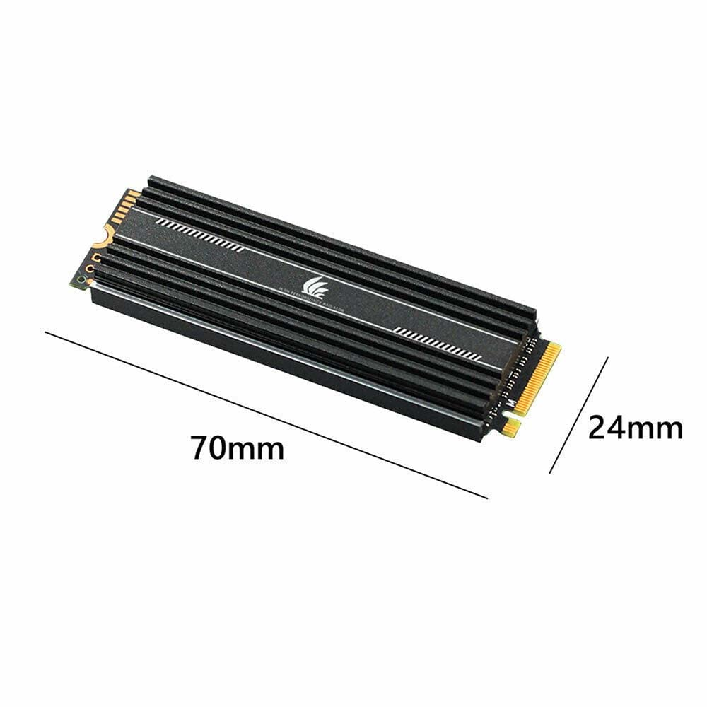 BIGTEDDY 2022 M.2 SSD Heatsink Cooler M2 2280 Aluminium Solid State Hard Disk Radiator Thermal Pad image number 3
