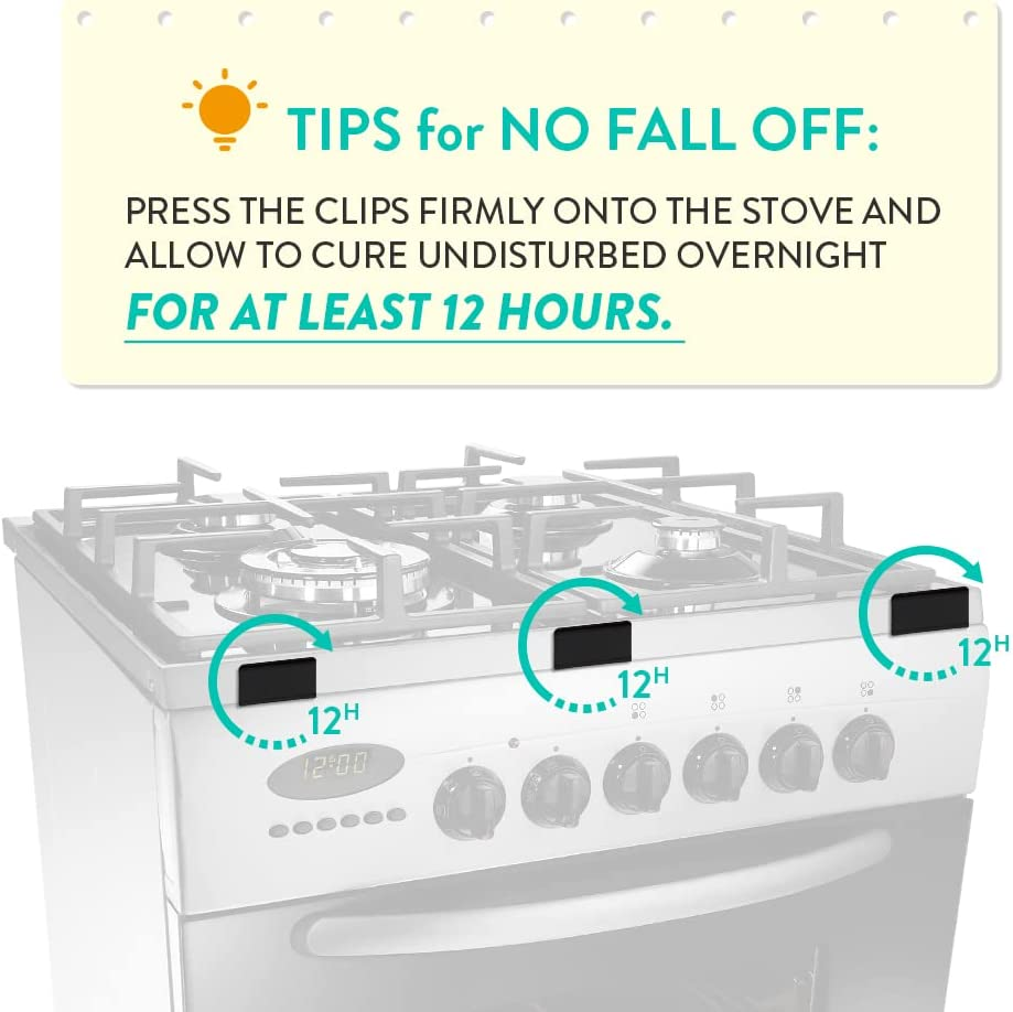 Prince Lionheart Adjustable Stove Guard for Child Safety, Adhesive Stove Guard Protect Baby from Burns image number 3