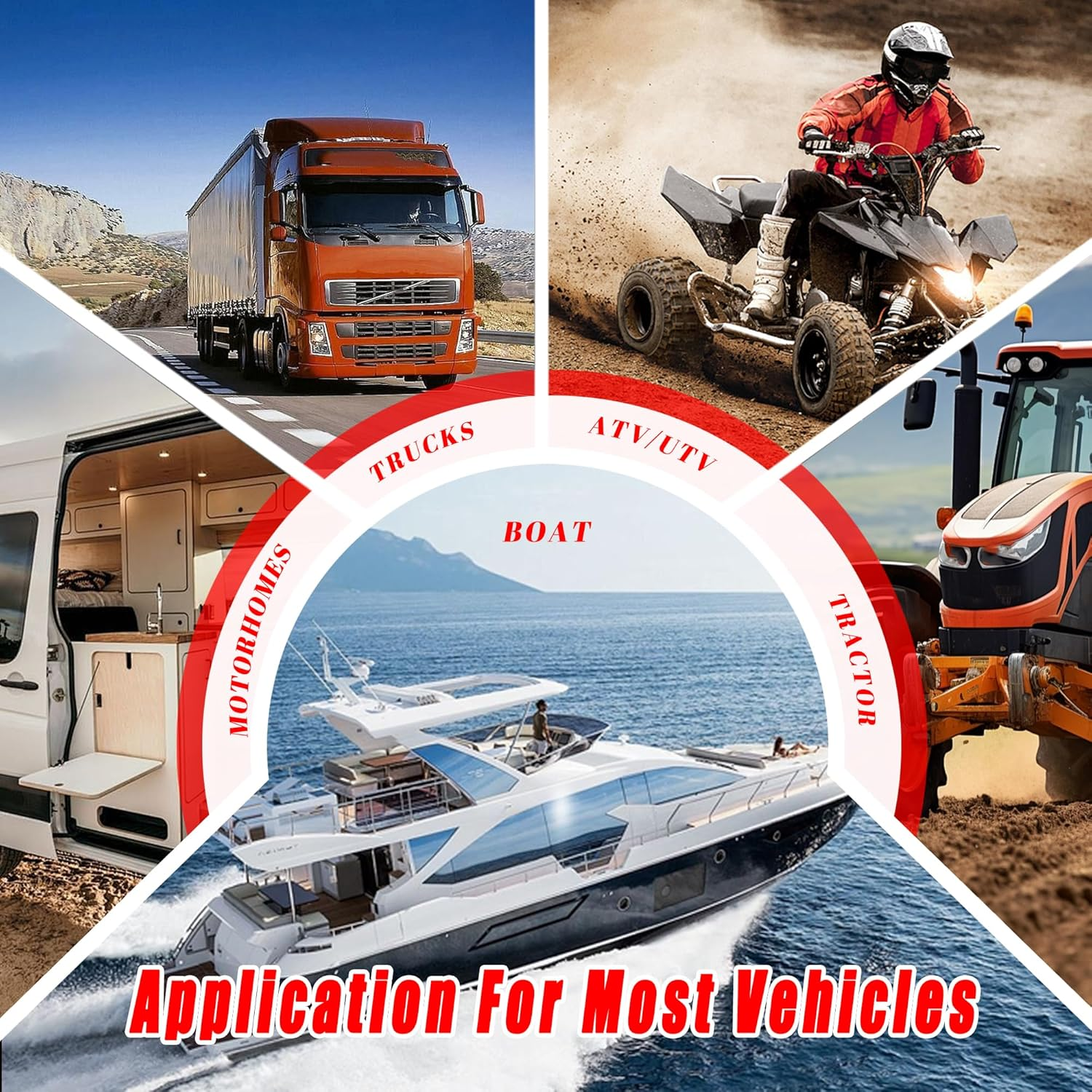 Venxykod 240A Remote Battery Disconnect Switch 24V Anti-Theft Car Battery Switch Automatic Power Shut off Switch with LED Display for Car Truck RV ATV Vehicle Boat