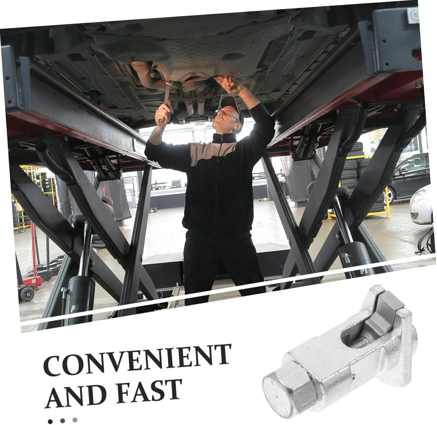 DOITOOL Suspension Strut Spreader Tool Automotive Hydraulic Spreader Ball Joint Arm Removal Tool image number 3