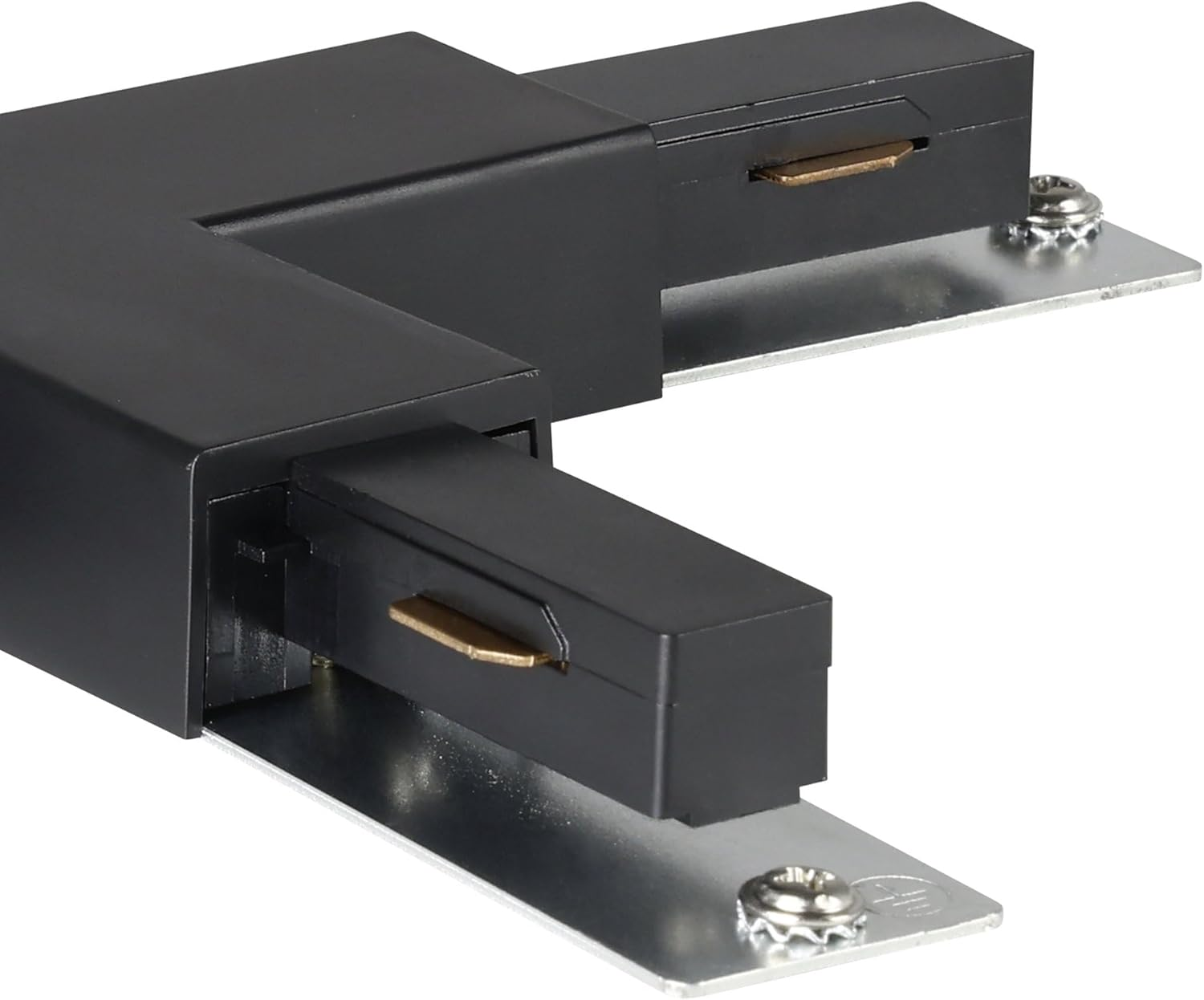 Eglo Accessories for Easy Track Rail System, T-Connector Strip Made of Black Plastic image number 2