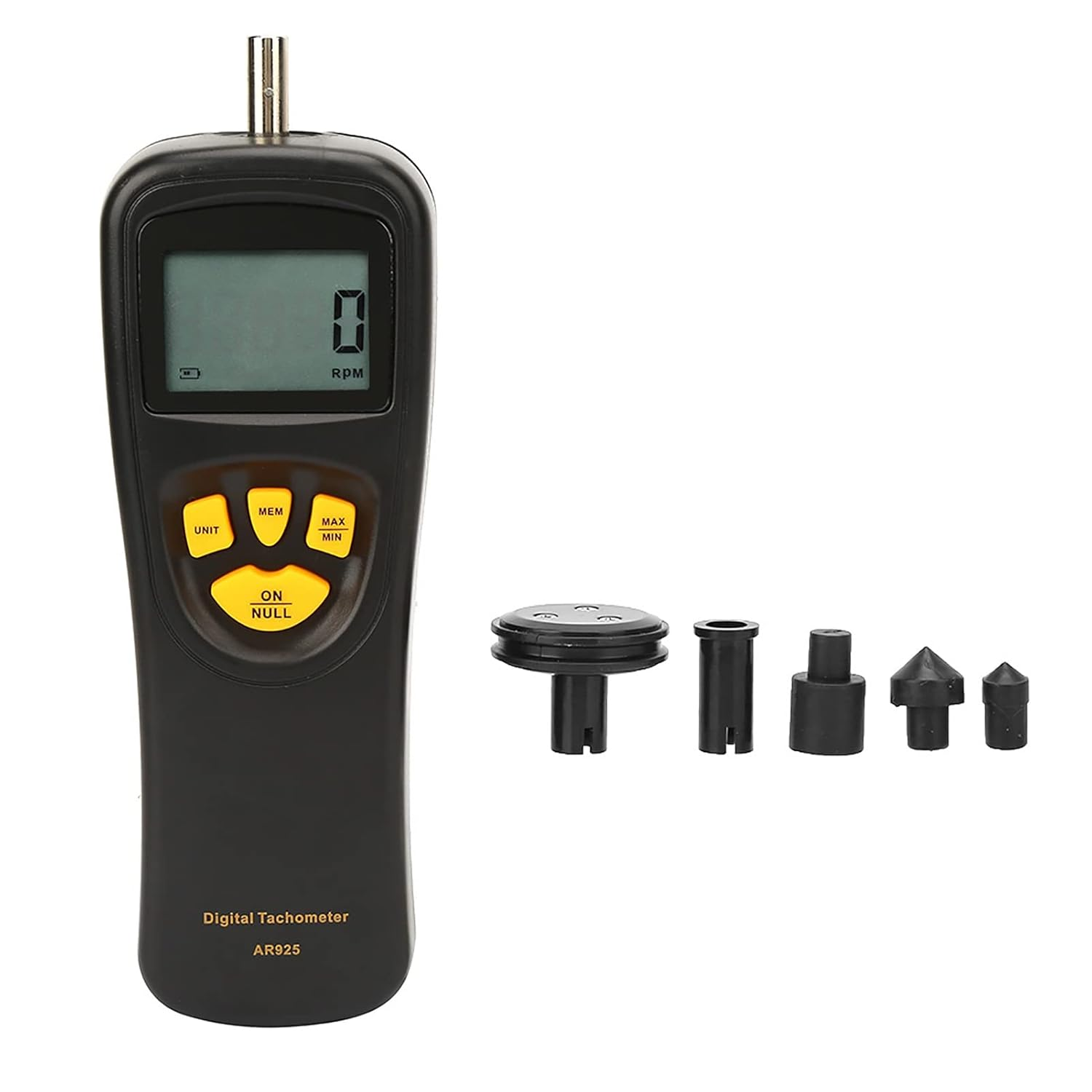 Handheld 0.5~19999 Digital Tach Meter, Digital Tachometer, Profession Use General Use for Measuring Motors Measuring Machine Parts image number 1