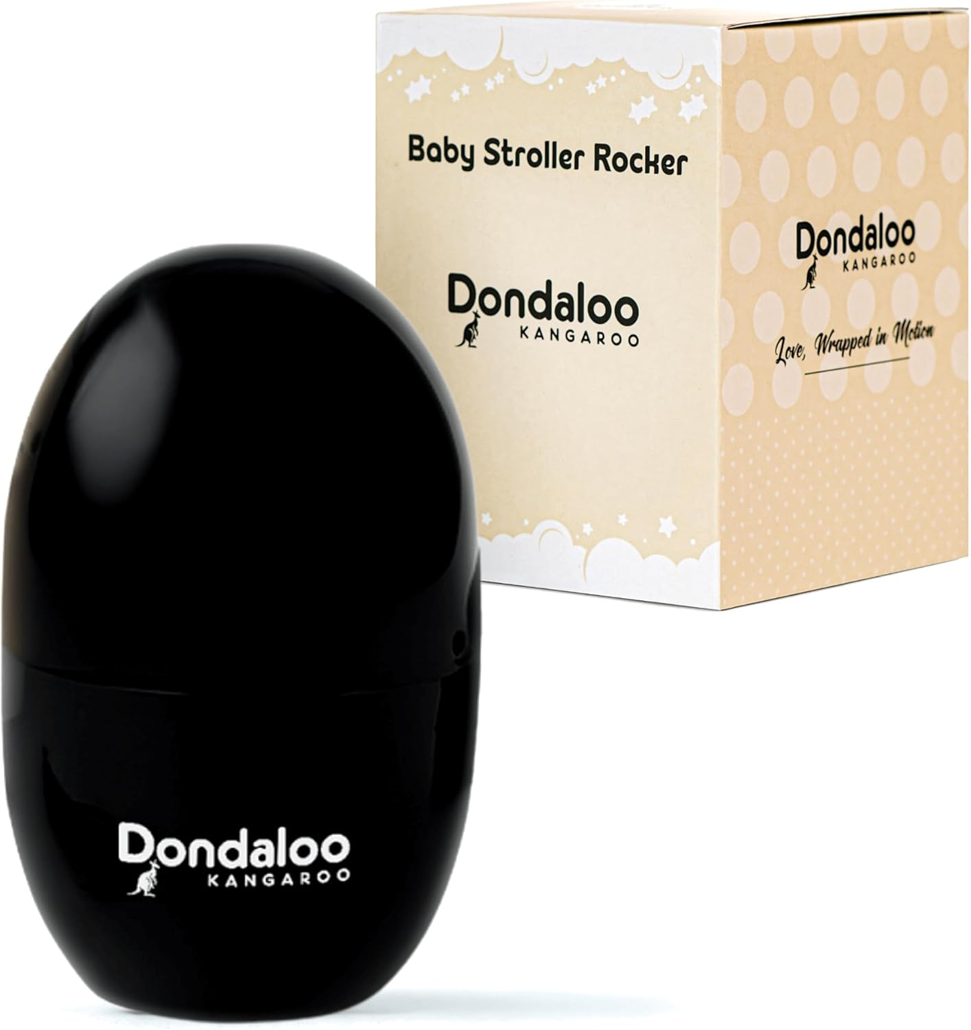 Dondaloo Kangaroo Baby Rocker &ndash; Portable Sleep Aid with 5 Adjustable Speeds, Auto-Off Timer, USB-C Rechargeable &ndash; Hands-Free Rocker Gently Soothes Any Stroller, Pram or Pushchair image number 3