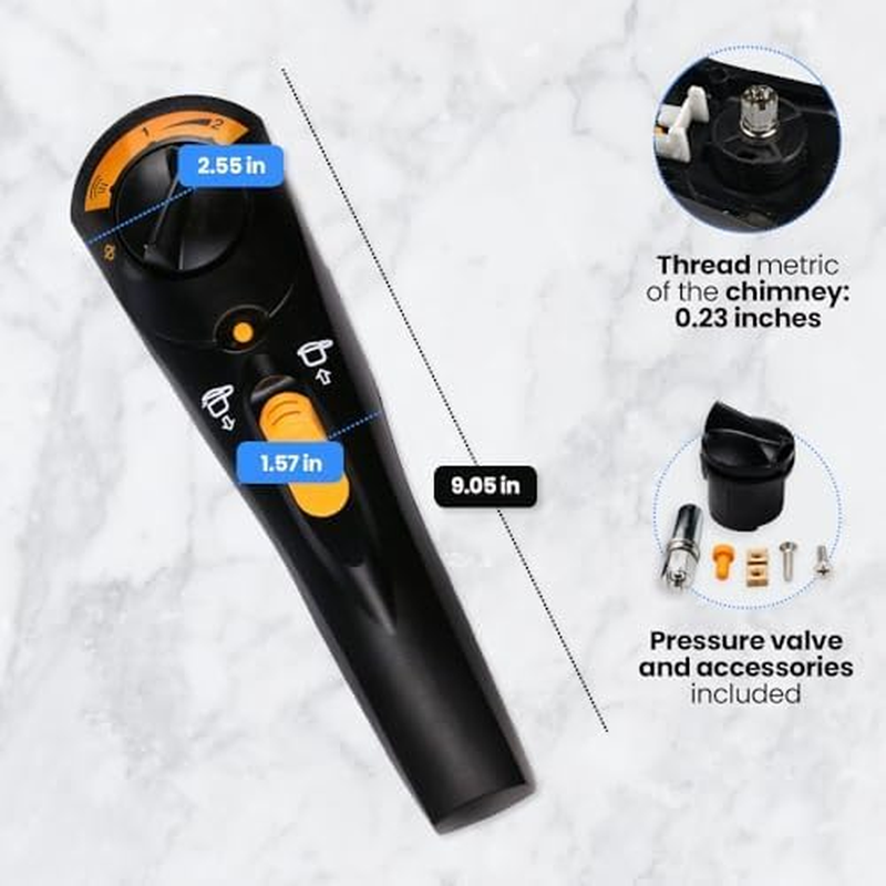 S-M Fagor Splendid 98 Complete Pot Handle Yellow - Green image number 3