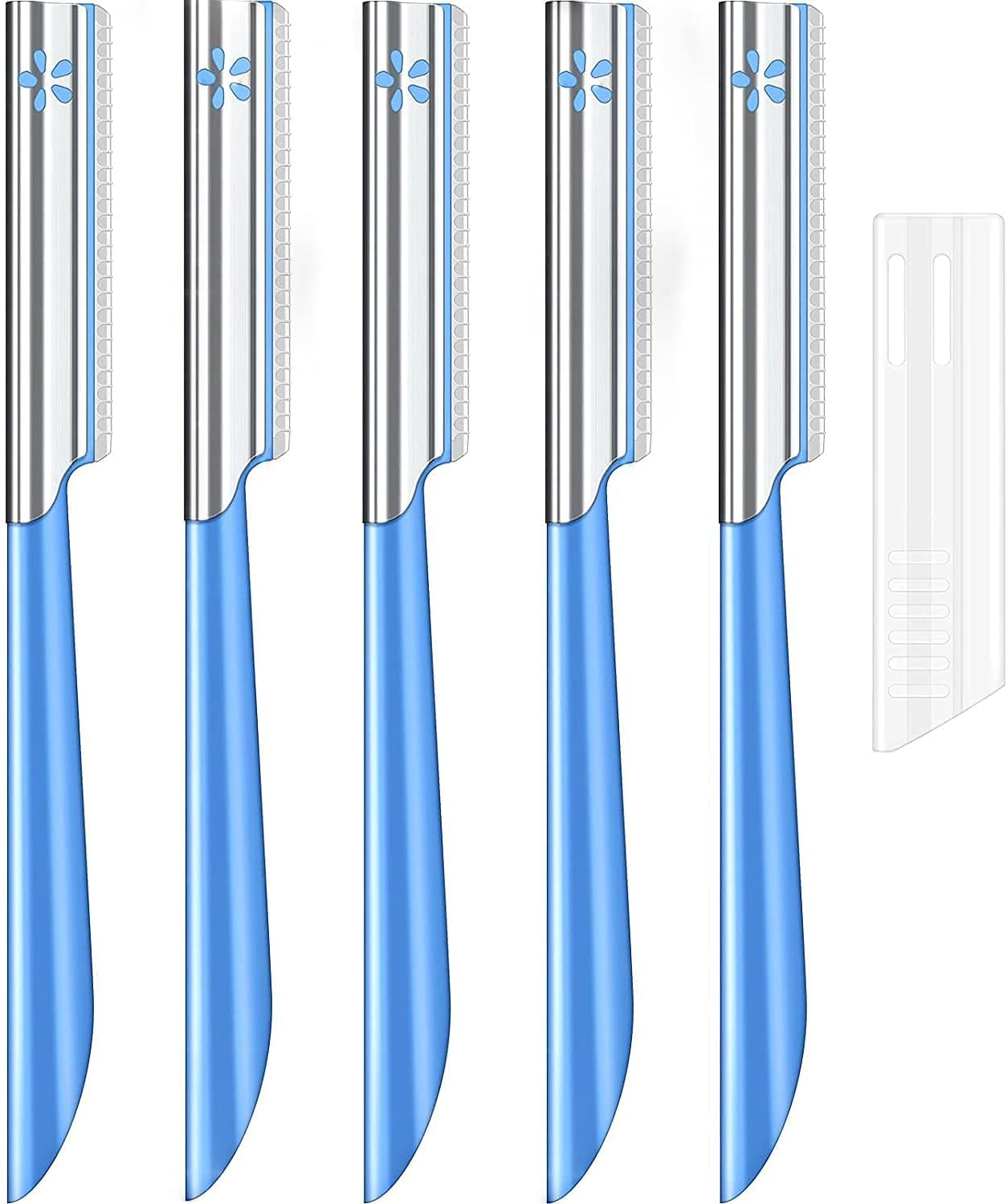 Women Facial Razor for Hair Removal - Dermaplaning Tool Peach Fuzz Trimmer, Fine Hair Remover Eyebrow Razors and Dermaplane Face Shavers Women'S Exfoliating for Sensitive Skin Essential Travel image number 4