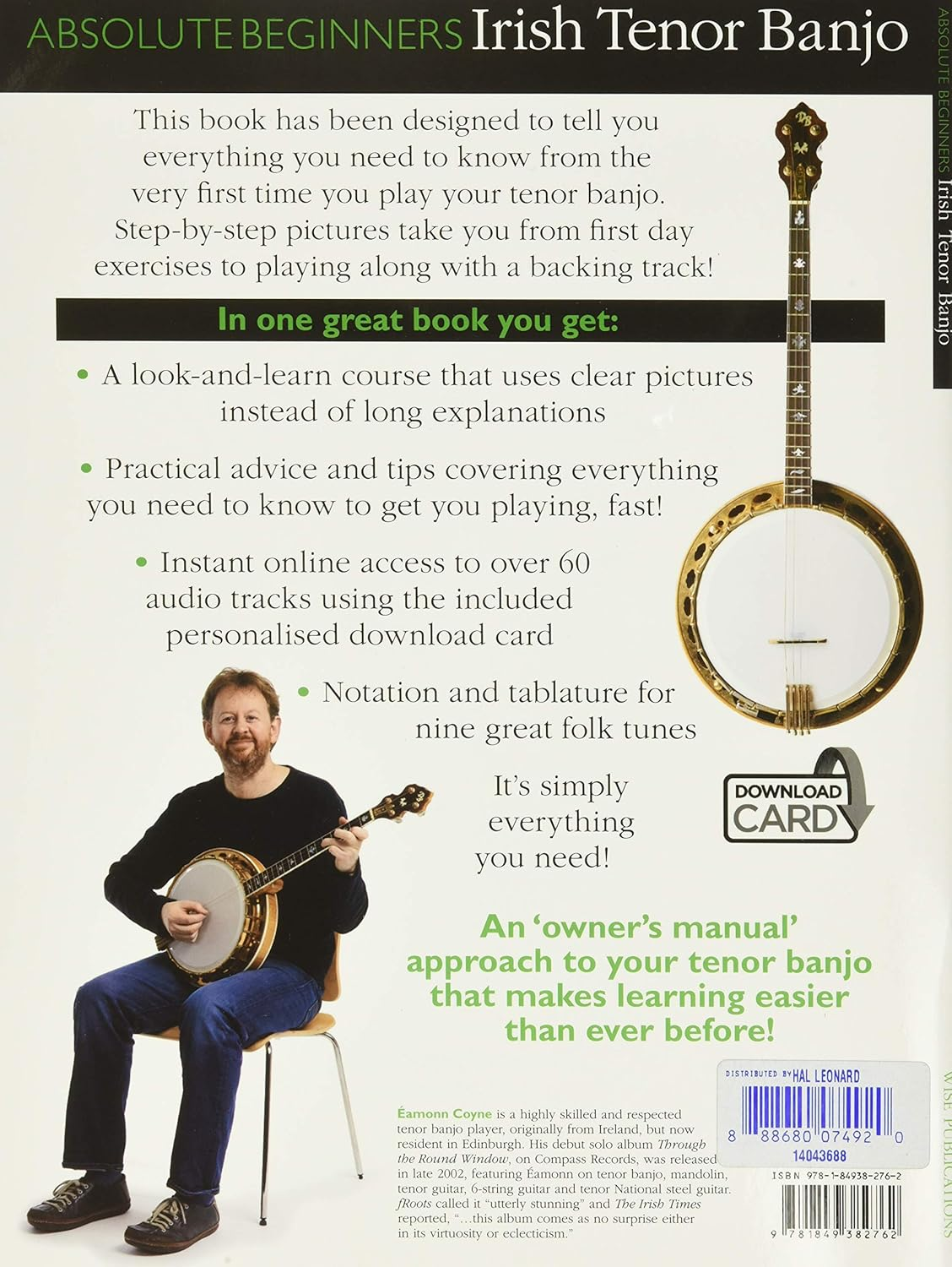 Absolute Beginners - Irish Tenor Banjo Book/Online Audio: the Complete Guide to Playing Irish Style Tenor Banjo image number 1