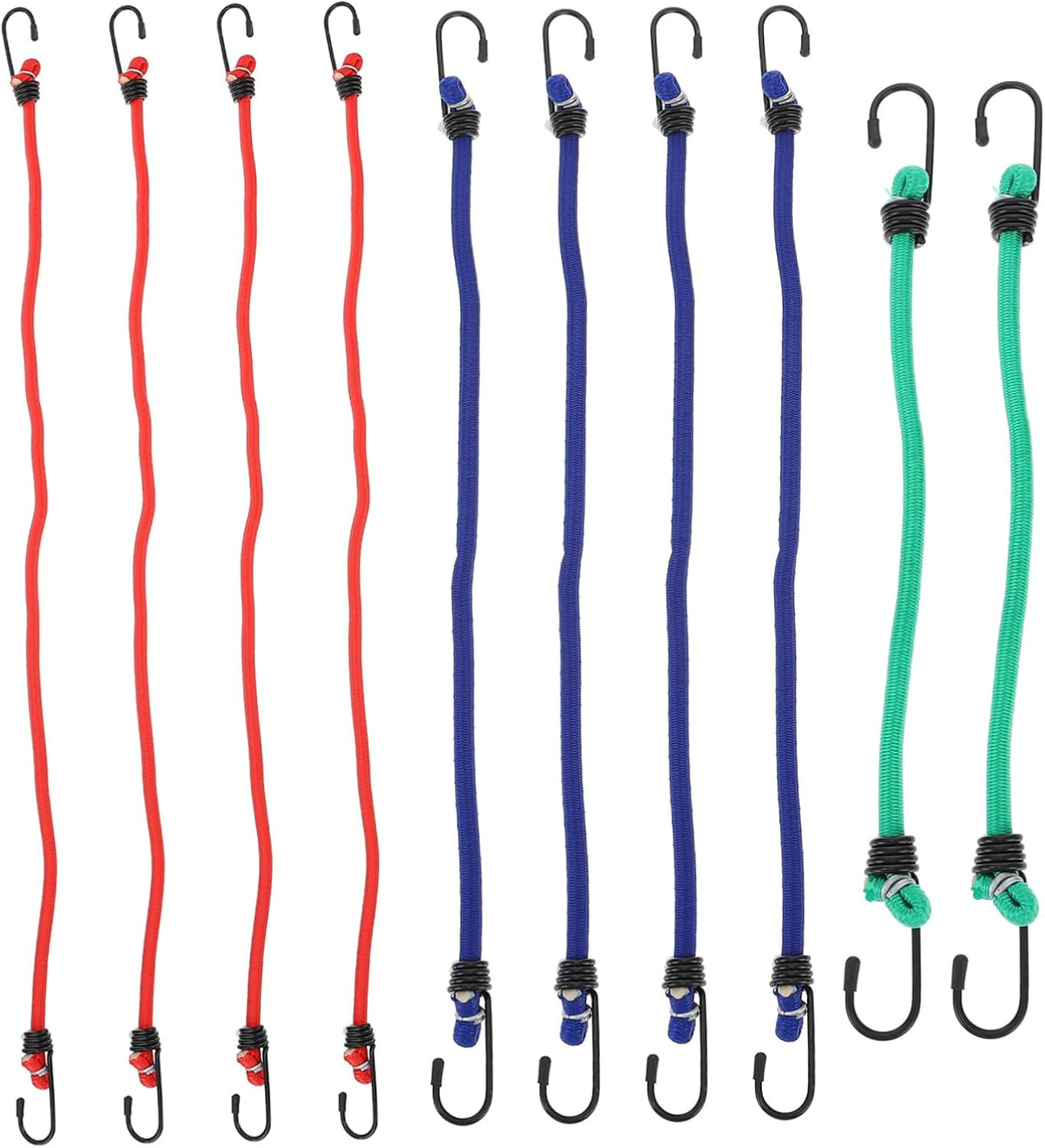 OATIPHO 10Pcs Car Luggage Fixing Straps Suitcase Straps Bag Luggage Heavy Duty Quick Release image number 5