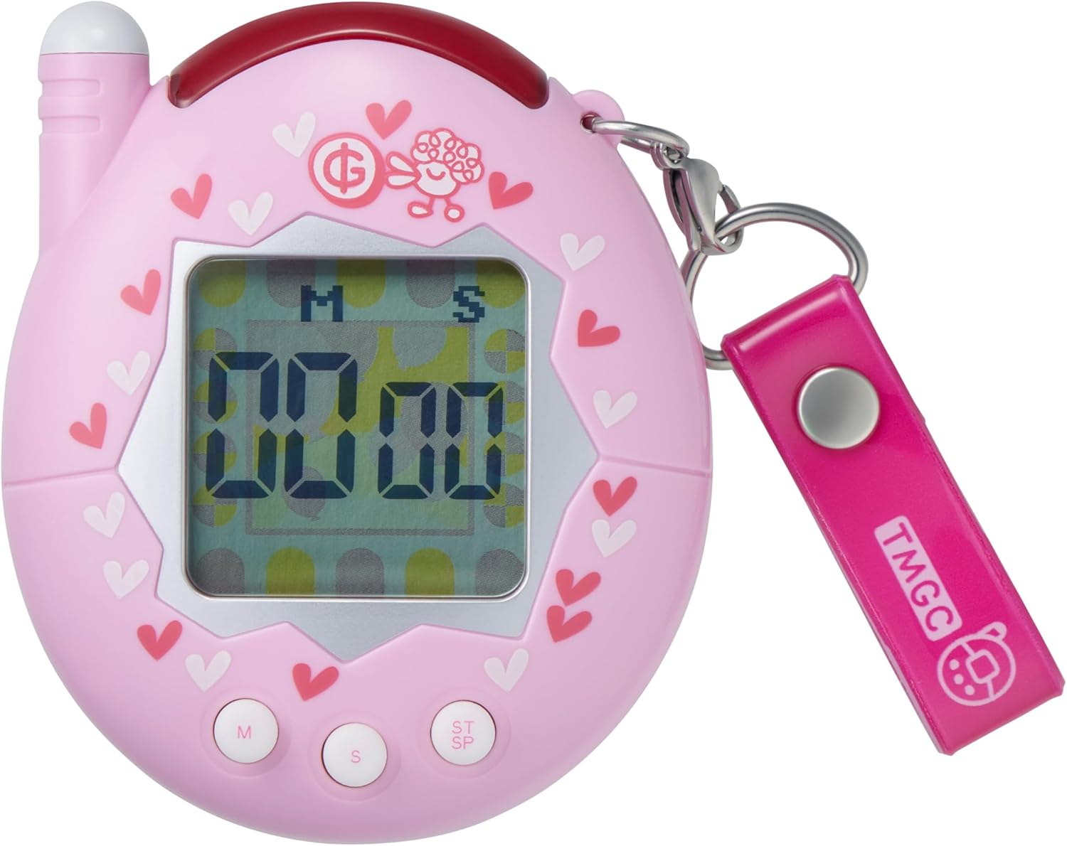CCP Chara Timer Tamagotchi KH-CT82-TPP Kitchen Timer for Celebration Mobile Phone 2! Tamagotchi plus Freestanding Stand with Magnet image number 6