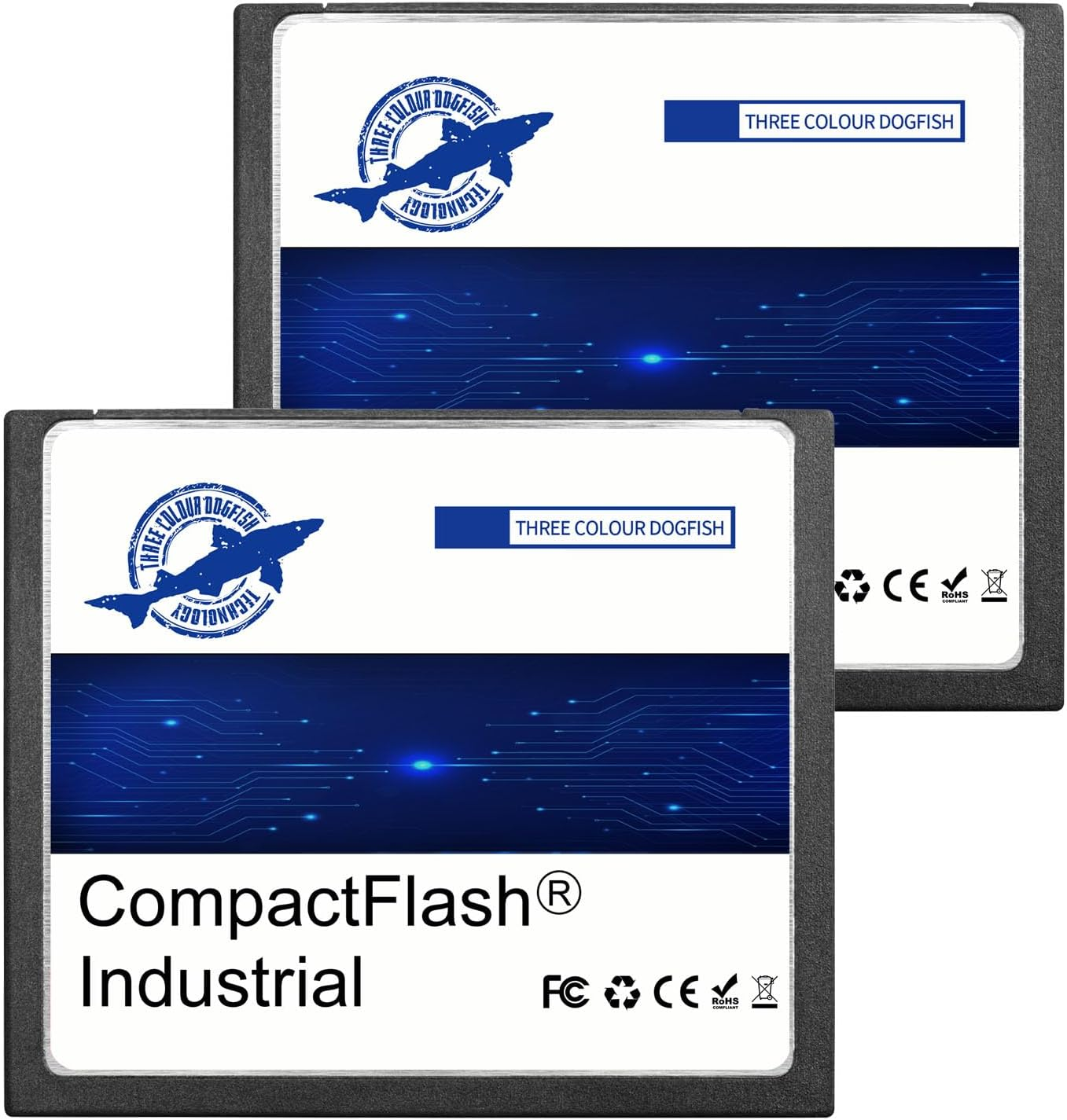 Dogfish 2GB 2Pack Compact Flash Memory Card High Performance Industrial CF Type I Card FAT16 for Industrial Equipment and Vintage Digital Cameras image number 4