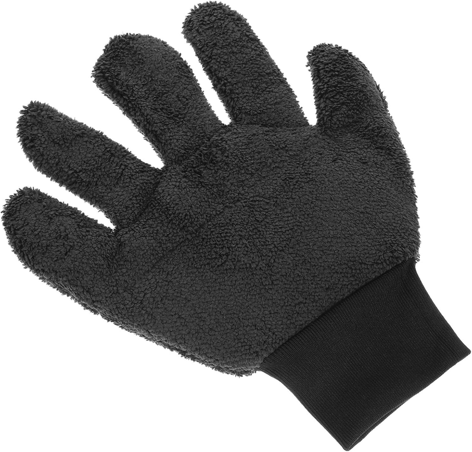 MUELODSIC Car Washing Glove Dual Sided Coral Fleece Car Wash Mitt for Gentle Automotive Cleaning Scratch Vehicle Exterior Care Easy to Use and Portable image number 1