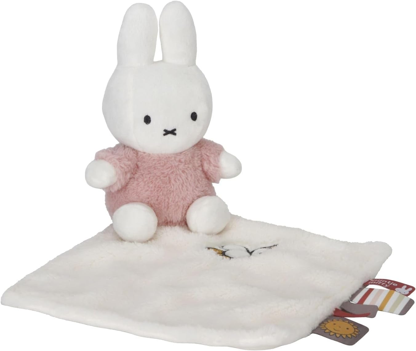 Miffy Fluffy Cuddle Cloth, Pink image number 3