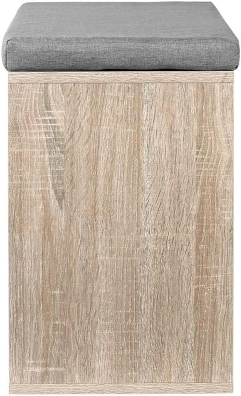 Artiss Shoe Rack Bench, Wood Shoes Storage Cabinet Organiser Benches Seat Drawers Shelf Organizer Home Decor Indoor Outdoor Bedroom Hallway Furniture, Durable and Strong Beige - Natural image number 5