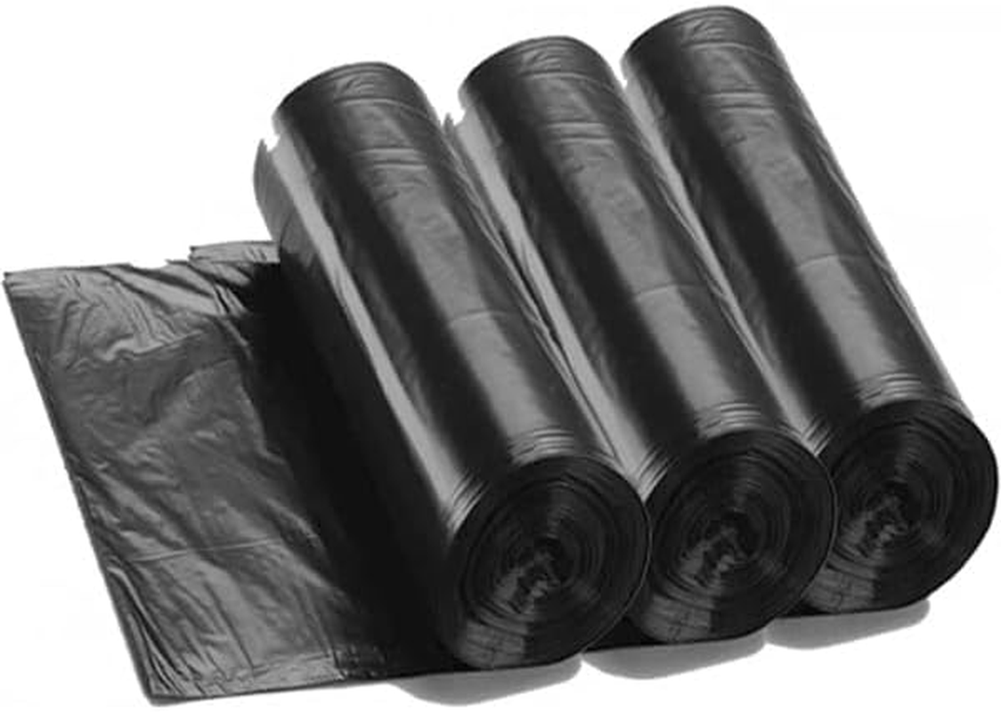 Garbage Bags 72L Carton of 240 - Topbanana Black Rubbish Bin Liners 90Cm X 76Cm - 23 Um Medium Thickness - Mint Scented Waste Bags for Offices, Commercial Spaces, Household & Cleaning image number 1