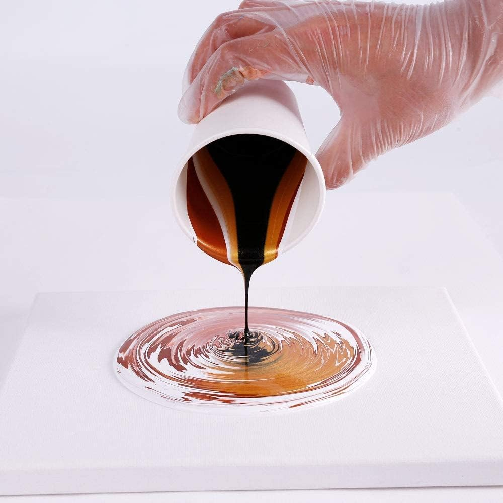 Mont Marte Pouring Acrylic Paint 4-Pieces Set, 60 Ml, Celestial image number 4