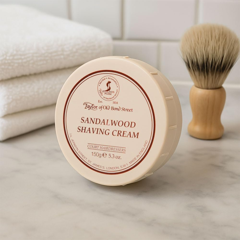 Taylor of Old Bond Street Sandalwood Shaving Cream 150 G image number 3