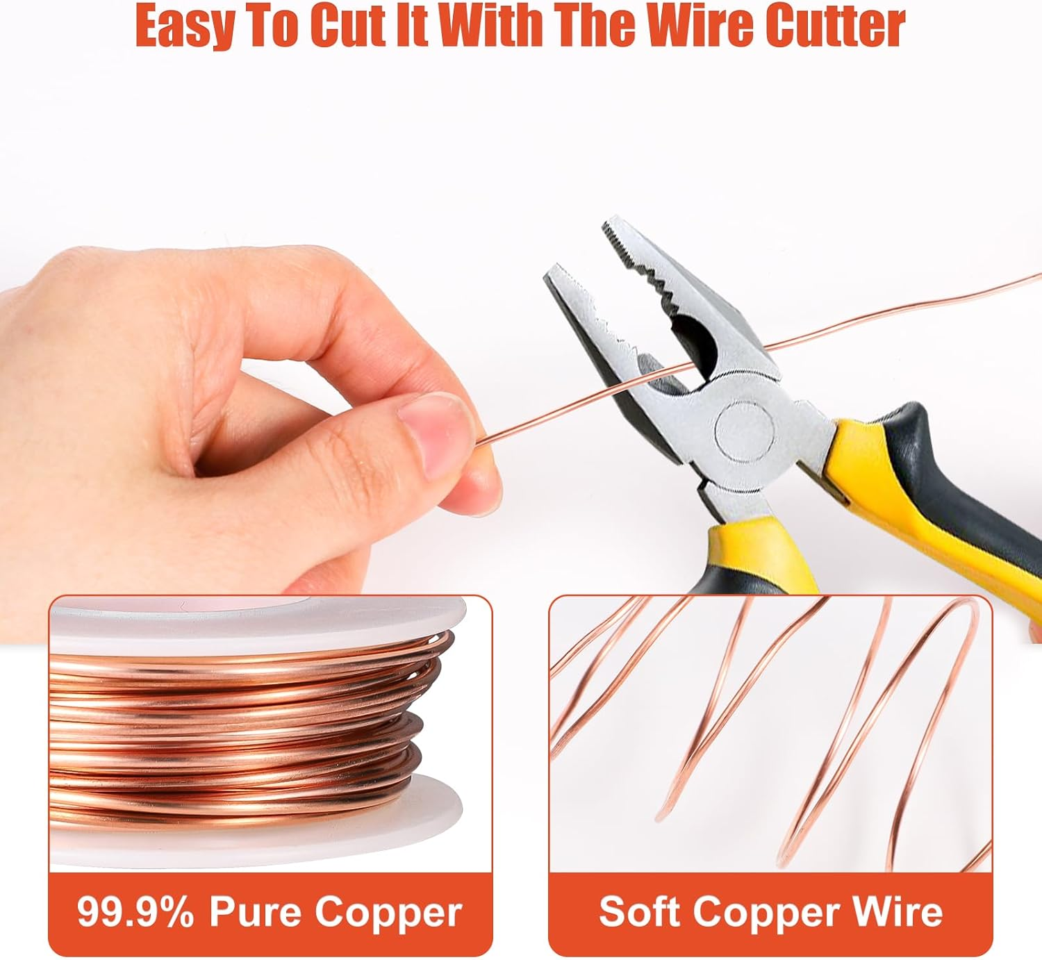 32 Feet Electroculture Gardening Antenna, Pure Copper Wire Gardening Coil Bare Wire 16 Gauge 99.9% Soft Copper Wire Stakes for Gardening, Growing Plants and Vegetables, Jewelry Making and Art Crafts image number 3