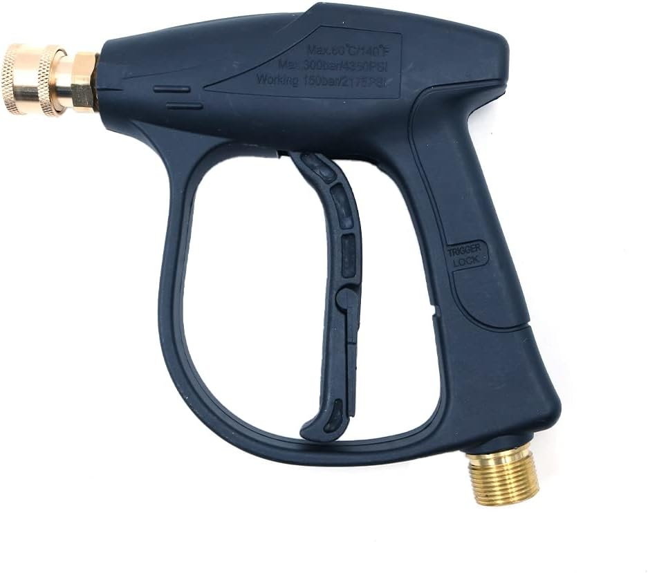 Foam Cannon M22 Gun Kit 1L Snow Foam Lance Foam Blaster High Pressure Car Washer Gun Adjustable Jet Wash Quick Release, 3000 PSI, with 5 Nozzle Tips image number 4