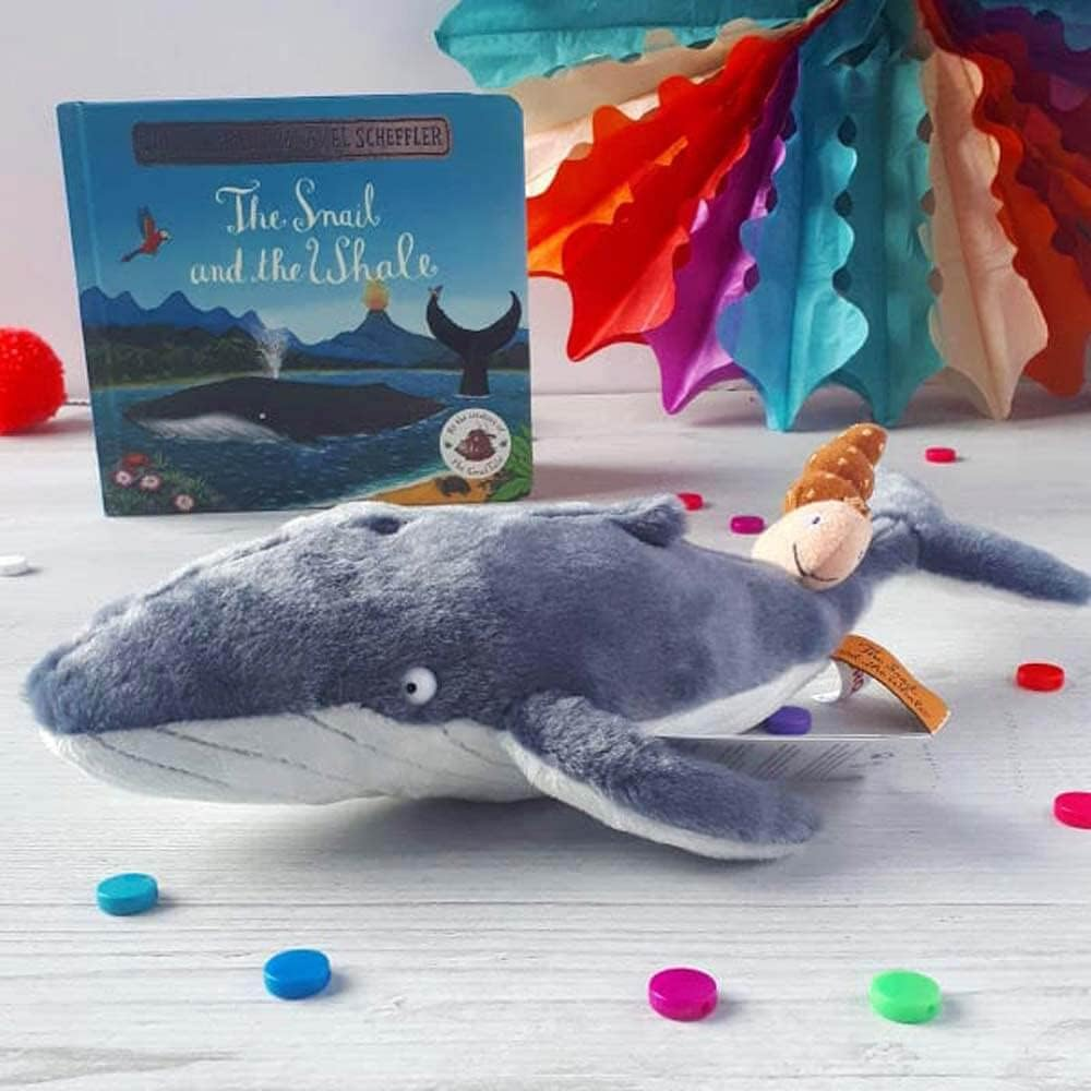Julia Donaldson Titles the Snail and the Whale Soft Toy, 30 Cm Length image number 3