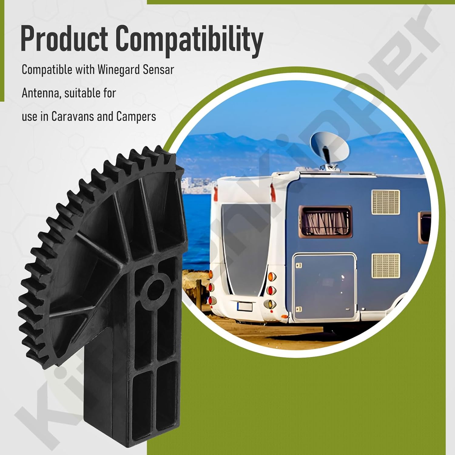 RP-3000 Elevating Gear Compatible with Winegard Sensar Antenna, for Caravans and Campers image number 3