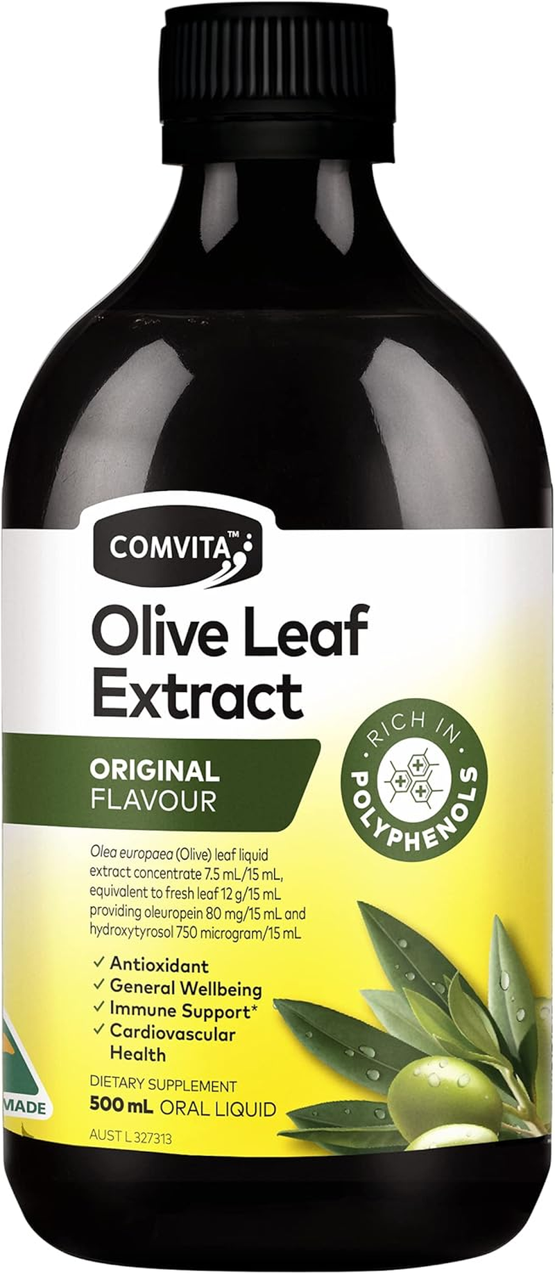 Comvita Natural Olive Leaf Extract, 1 Liters