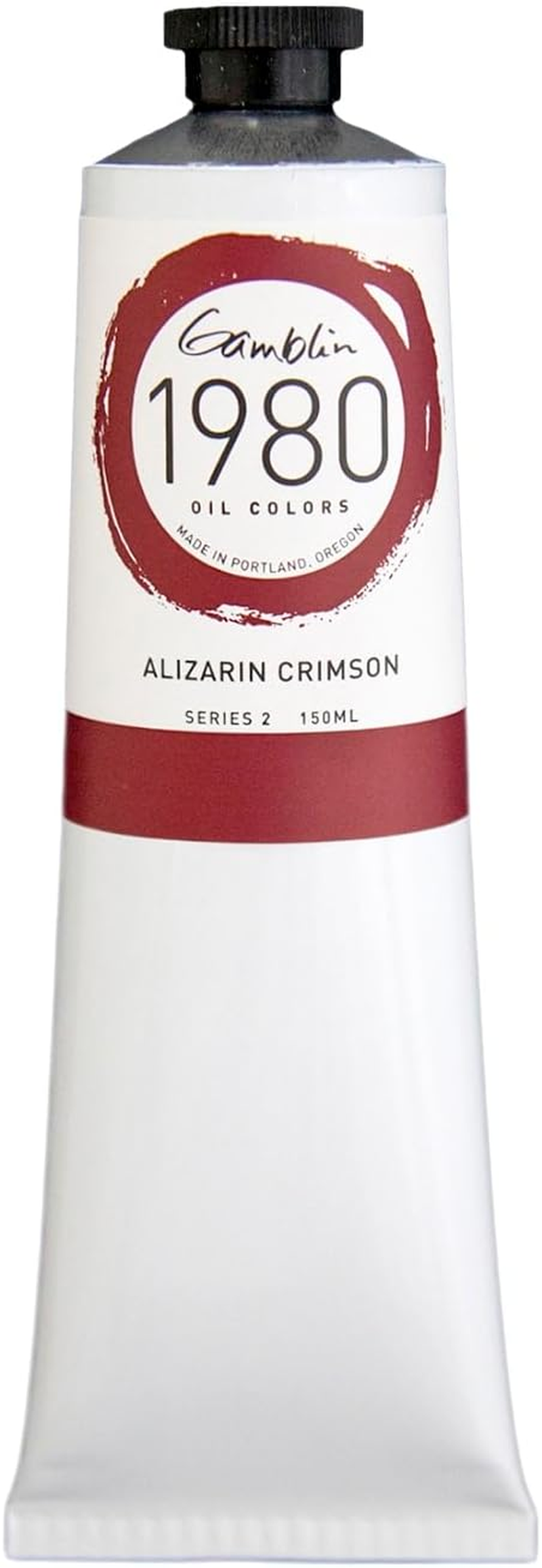 Gamblin 6020G 1980 Oil Paint, Alizarin Crimson, 150Ml