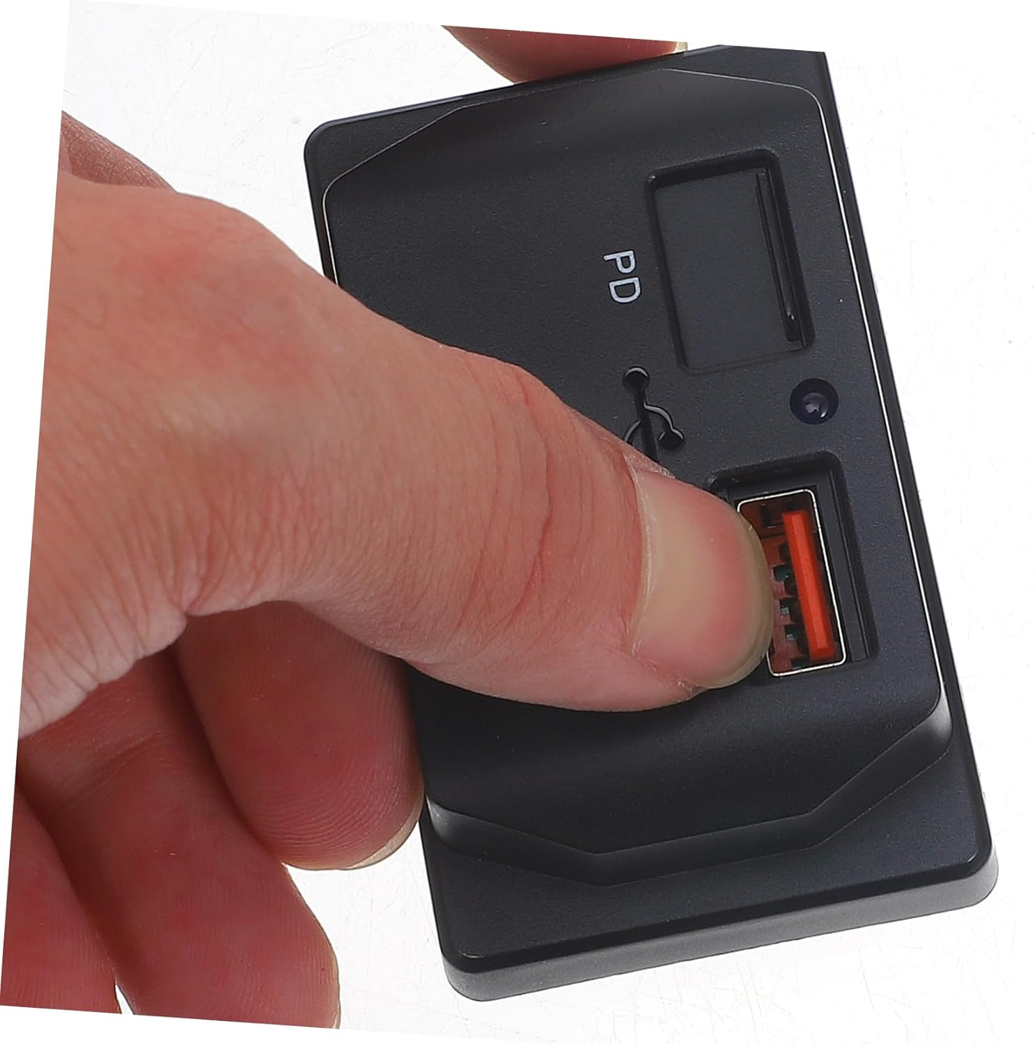 JECOMPRIS Car Phone Charger Dual Port Fast USB C Car Charger USB Outlet Wall Mount Compatible image number 5